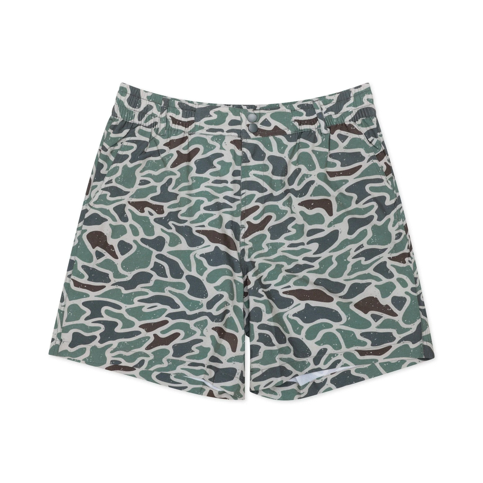 Everyday Short - Retro Duck Camo - Grey Pocket