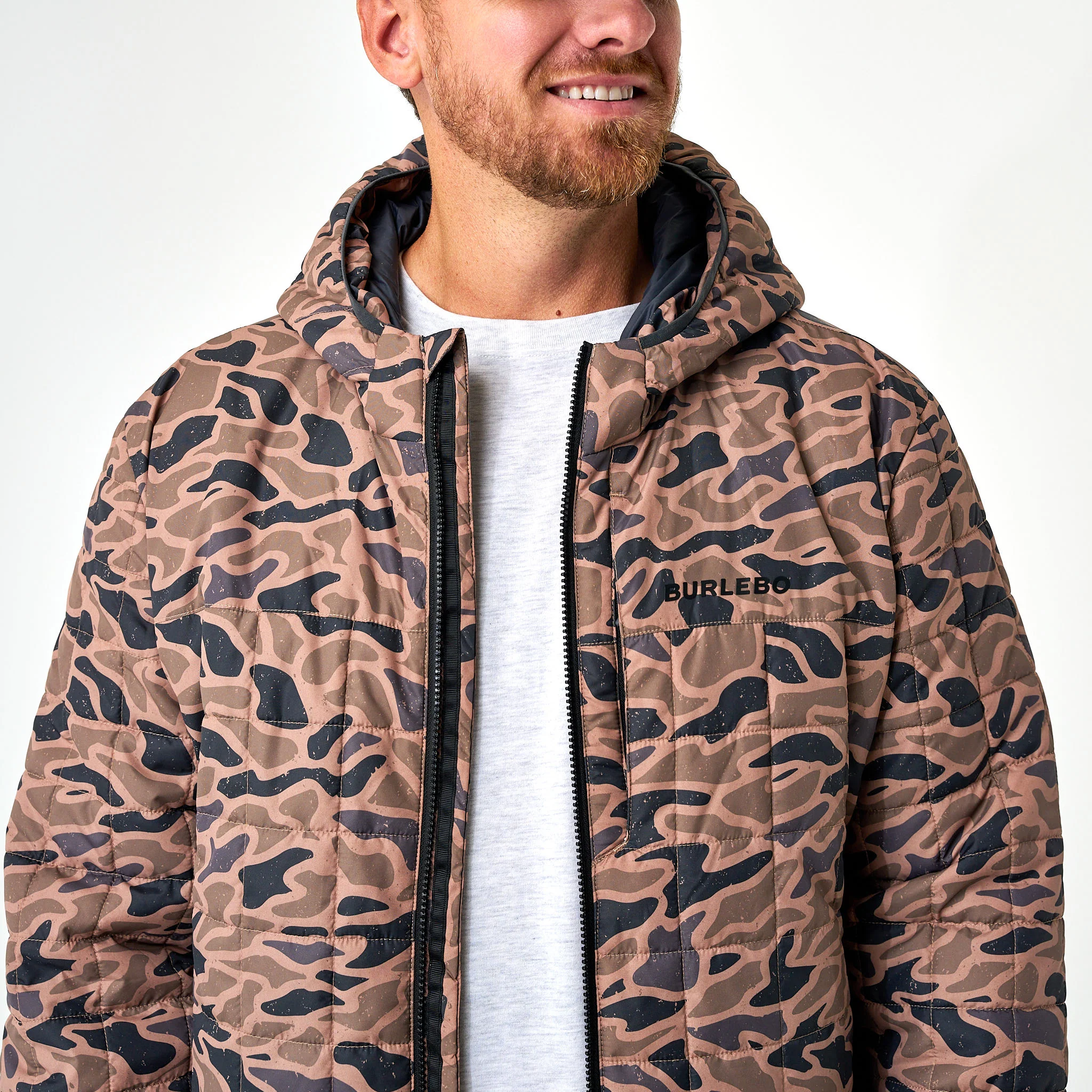 Puffer Jacket - Gauge Camo