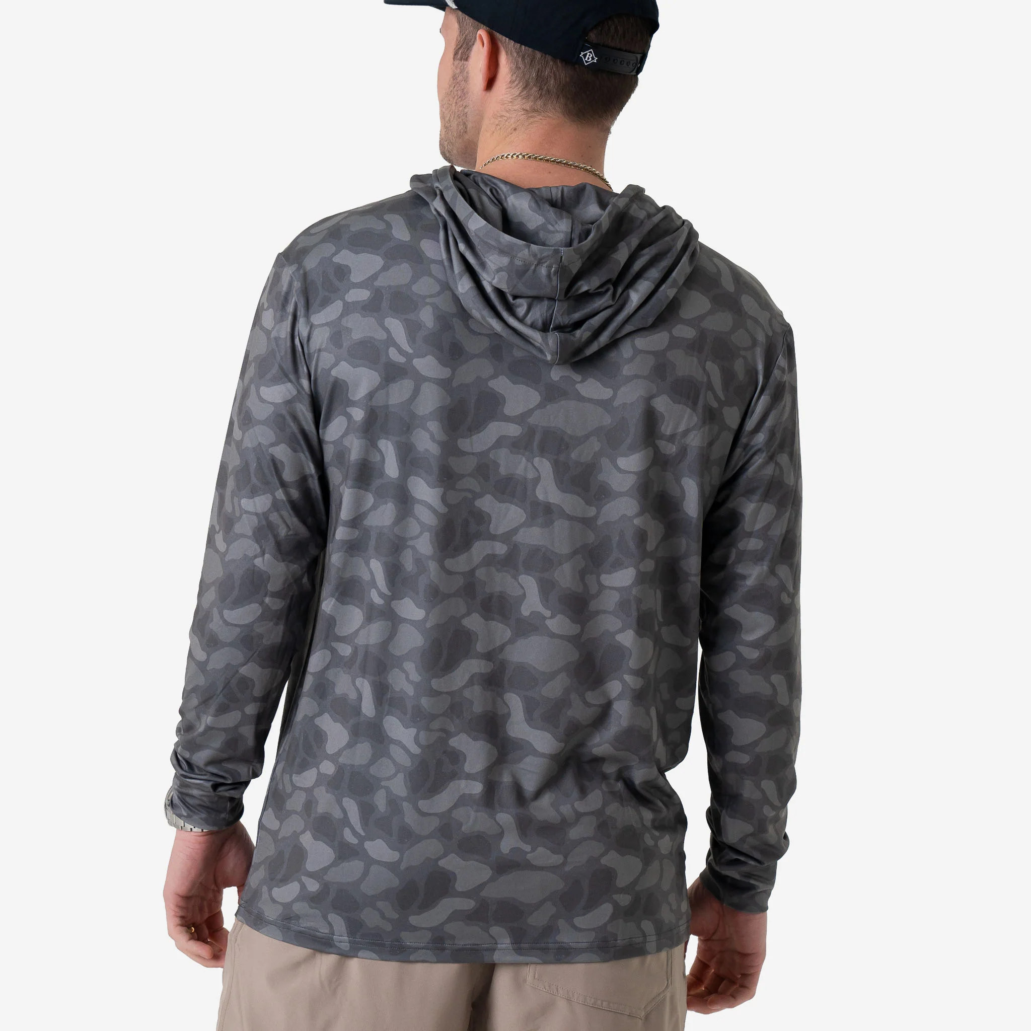 Performance Hoodie - Stone Camo