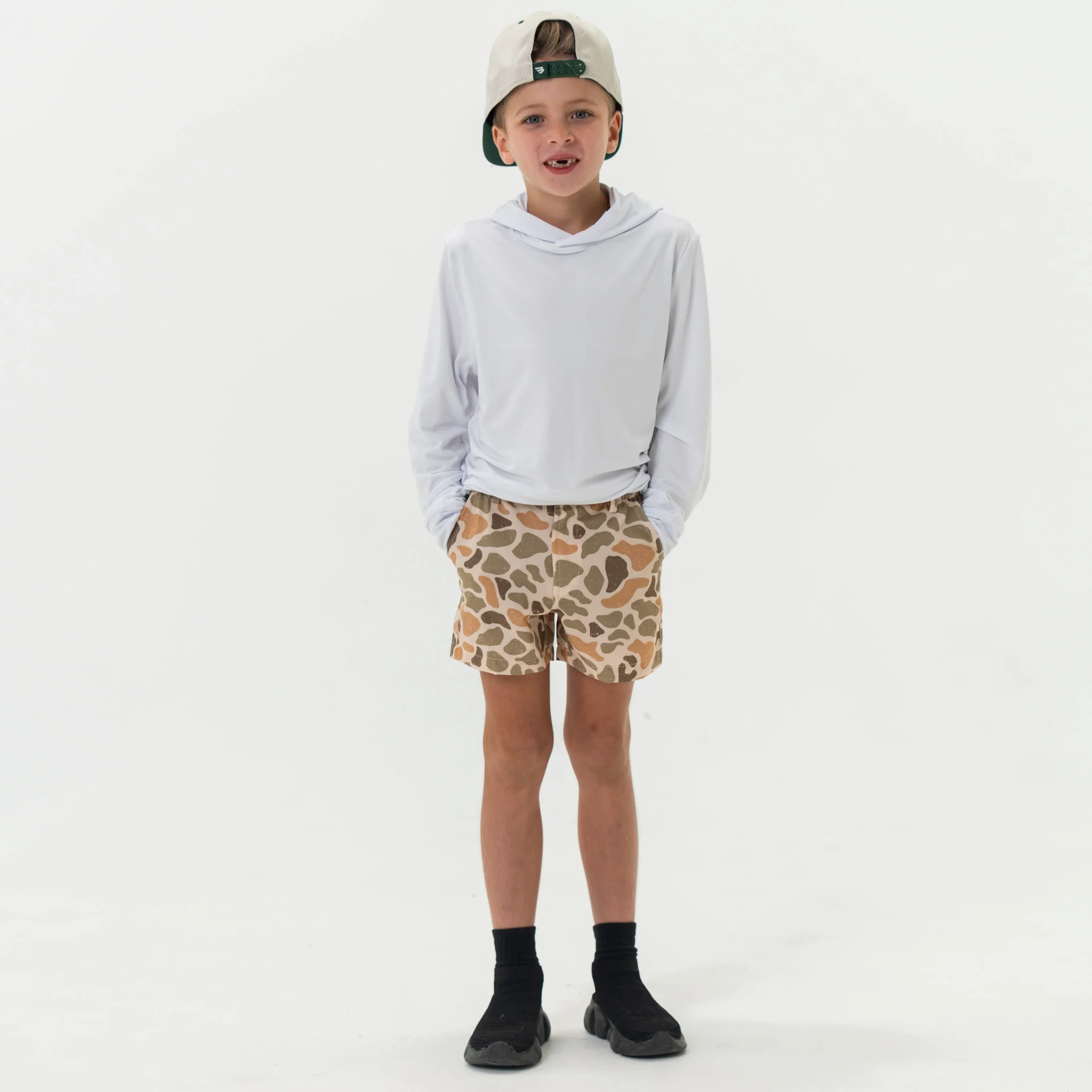 Youth Everyday Short - Venado Camo - Brown Pocket