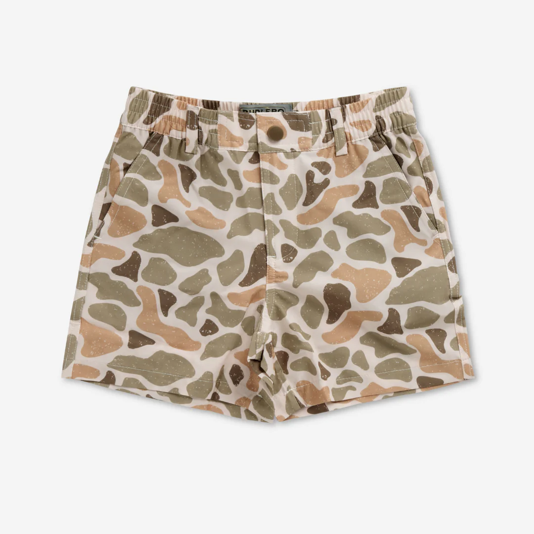 Youth Everyday Short - Venado Camo - Brown Pocket