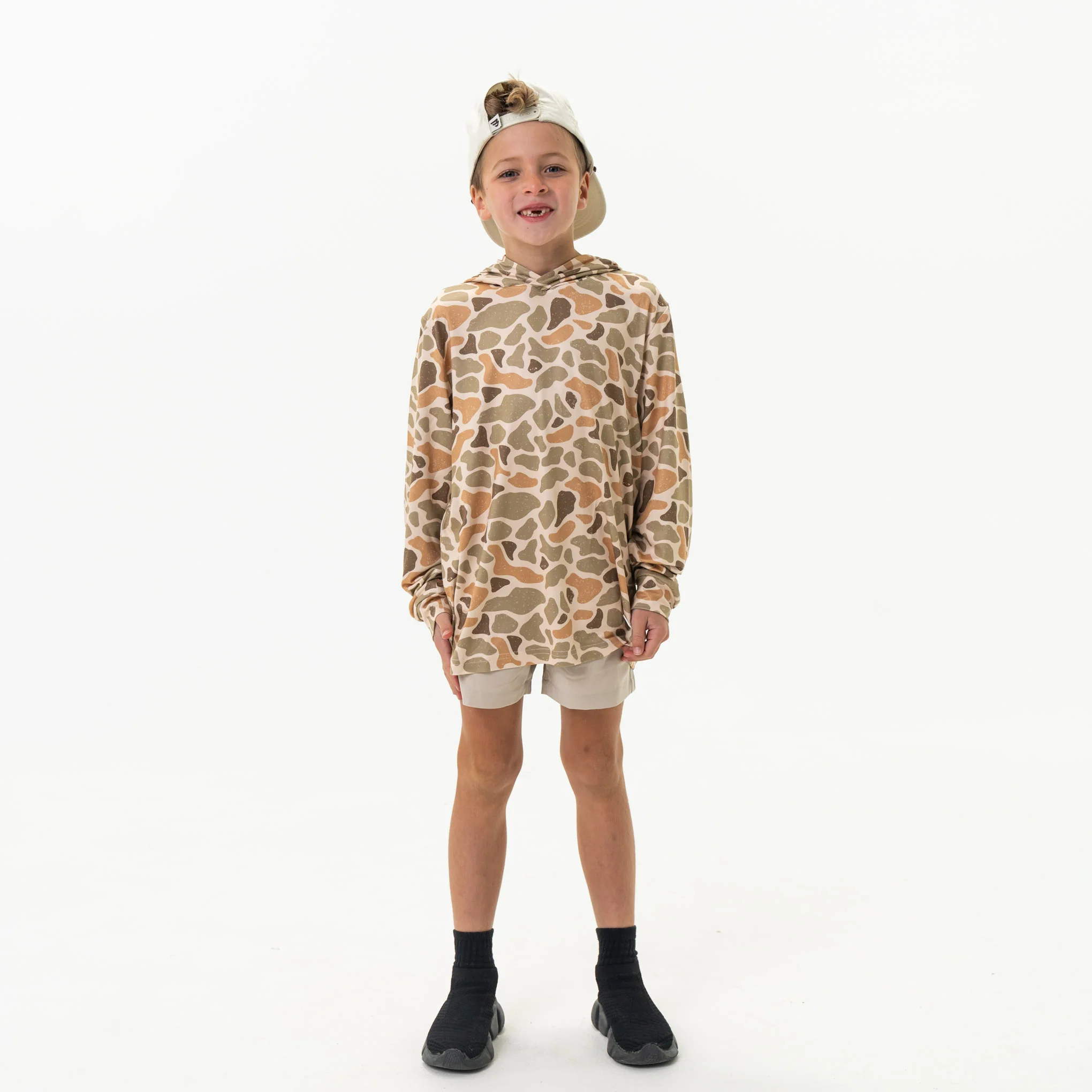 Youth Performance Hoodie - Venado Camo