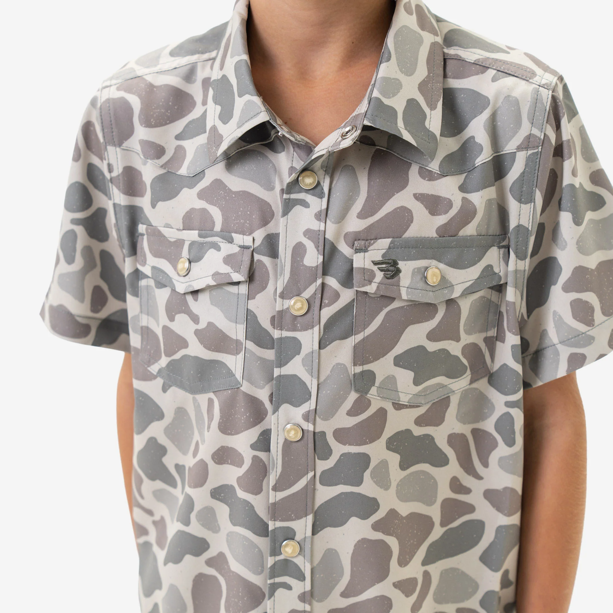 3498-youth-performance-western-shirt-classic-deer-camo-6.webp Youth Performance Western Shirt - Classic Deer Camo