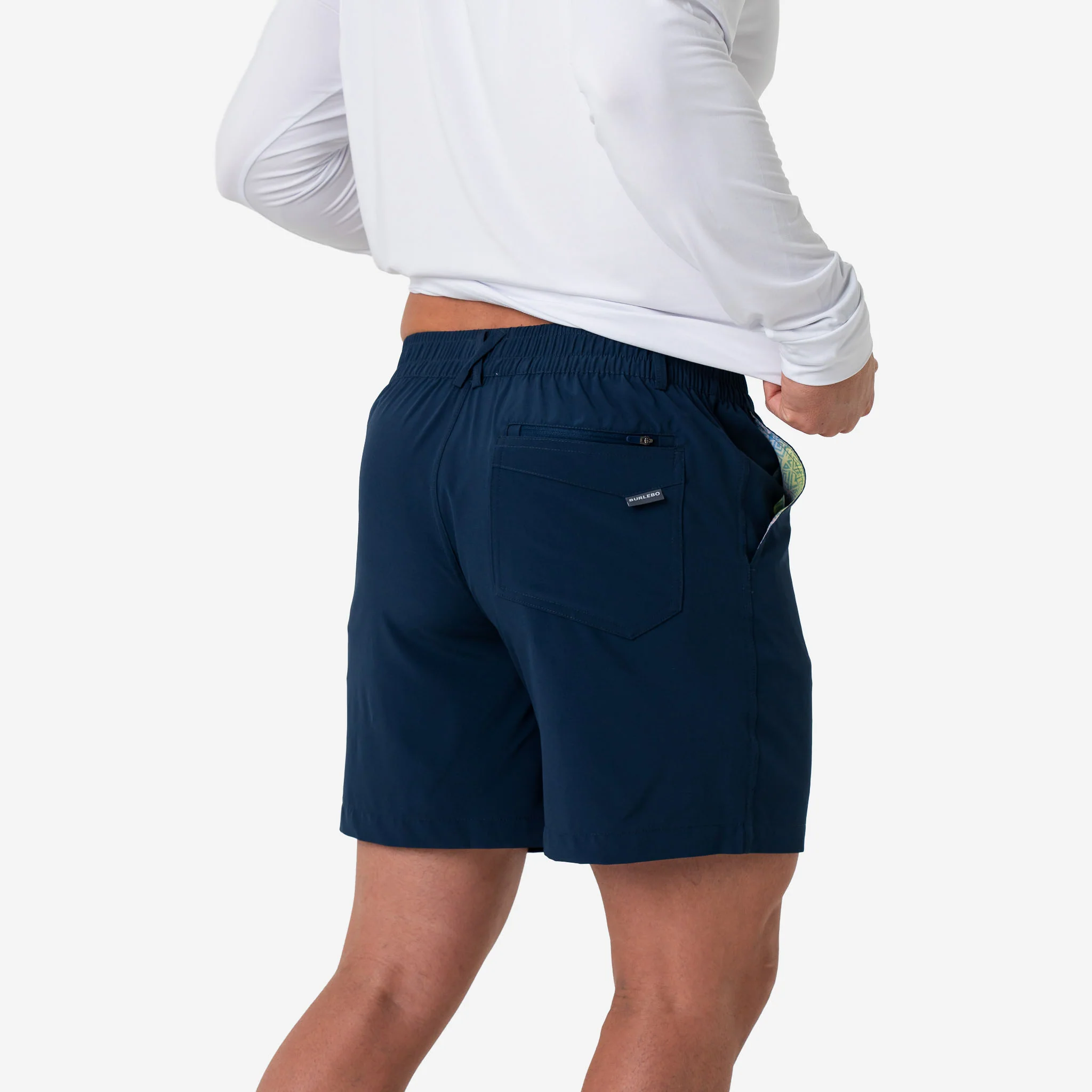 Everyday Short - Deep Water Navy - Mayan Pocket