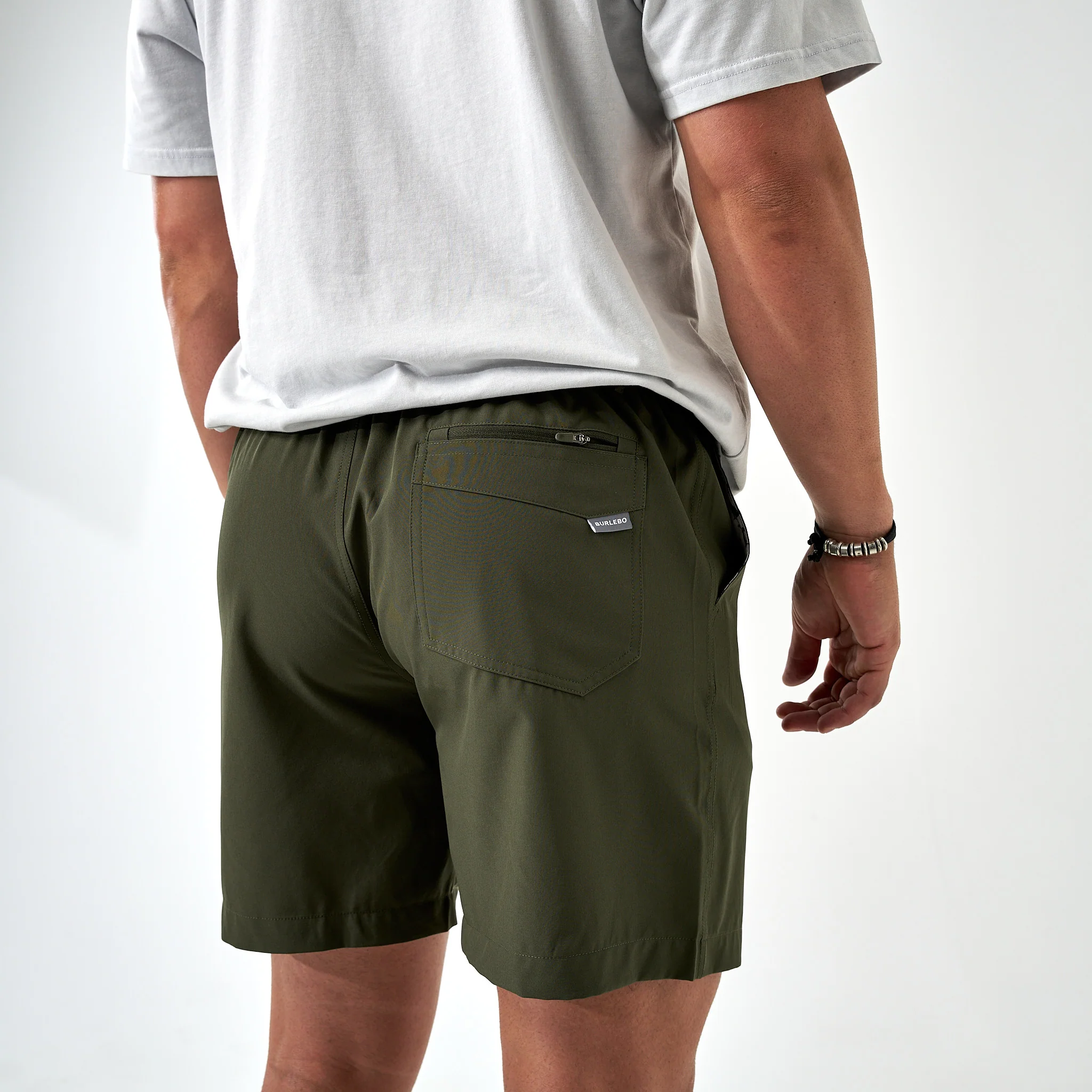 Everyday Short - Mallard Green - Ducks And Dogs Pocket