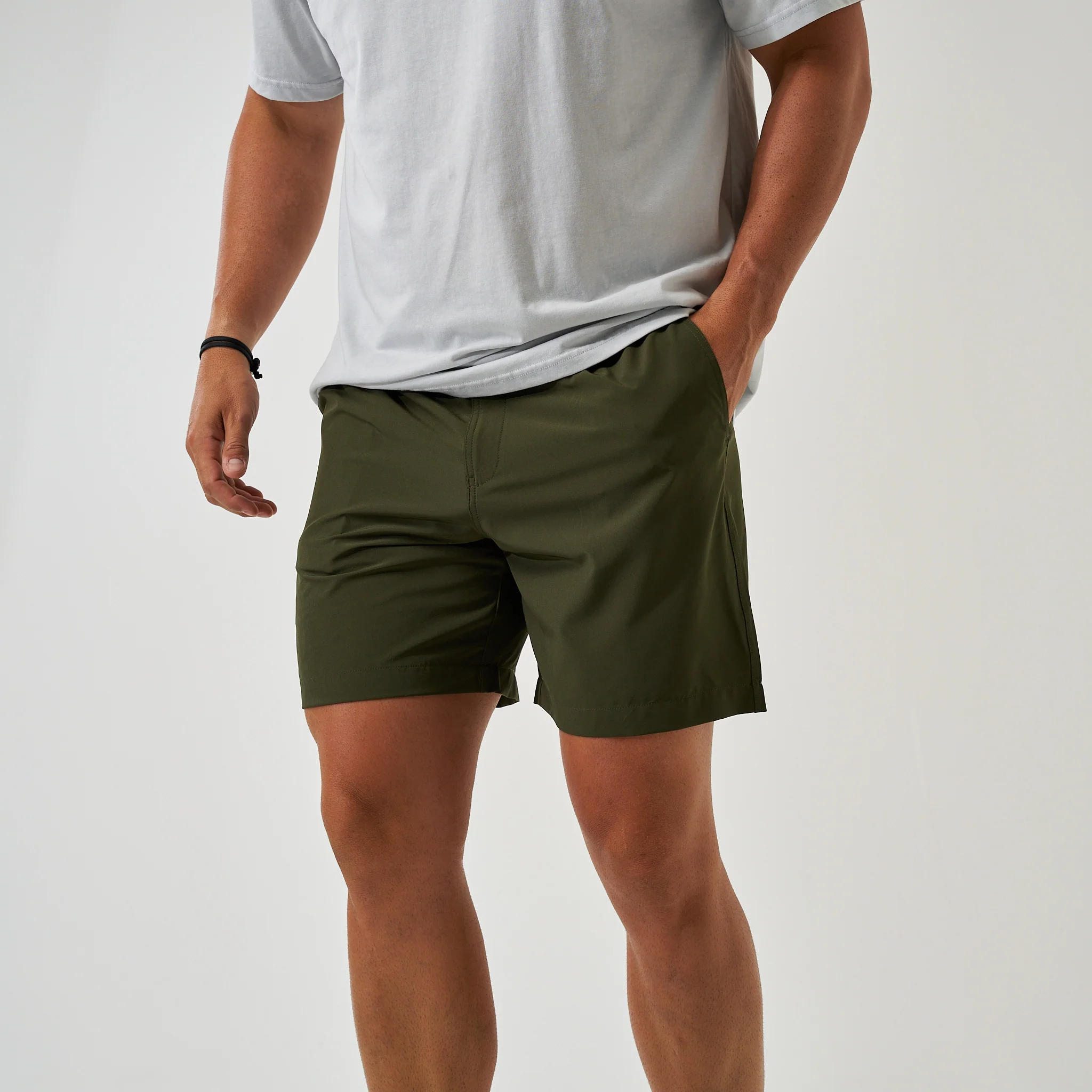 Everyday Short - Mallard Green - Ducks And Dogs Pocket