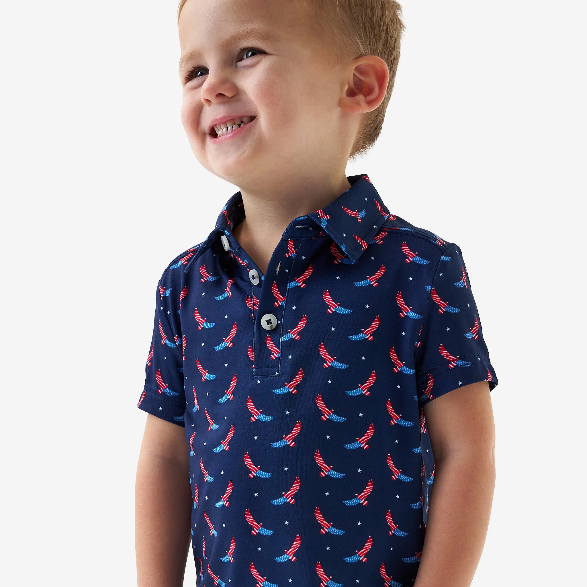 Youth Performance Polo - USA Eagle