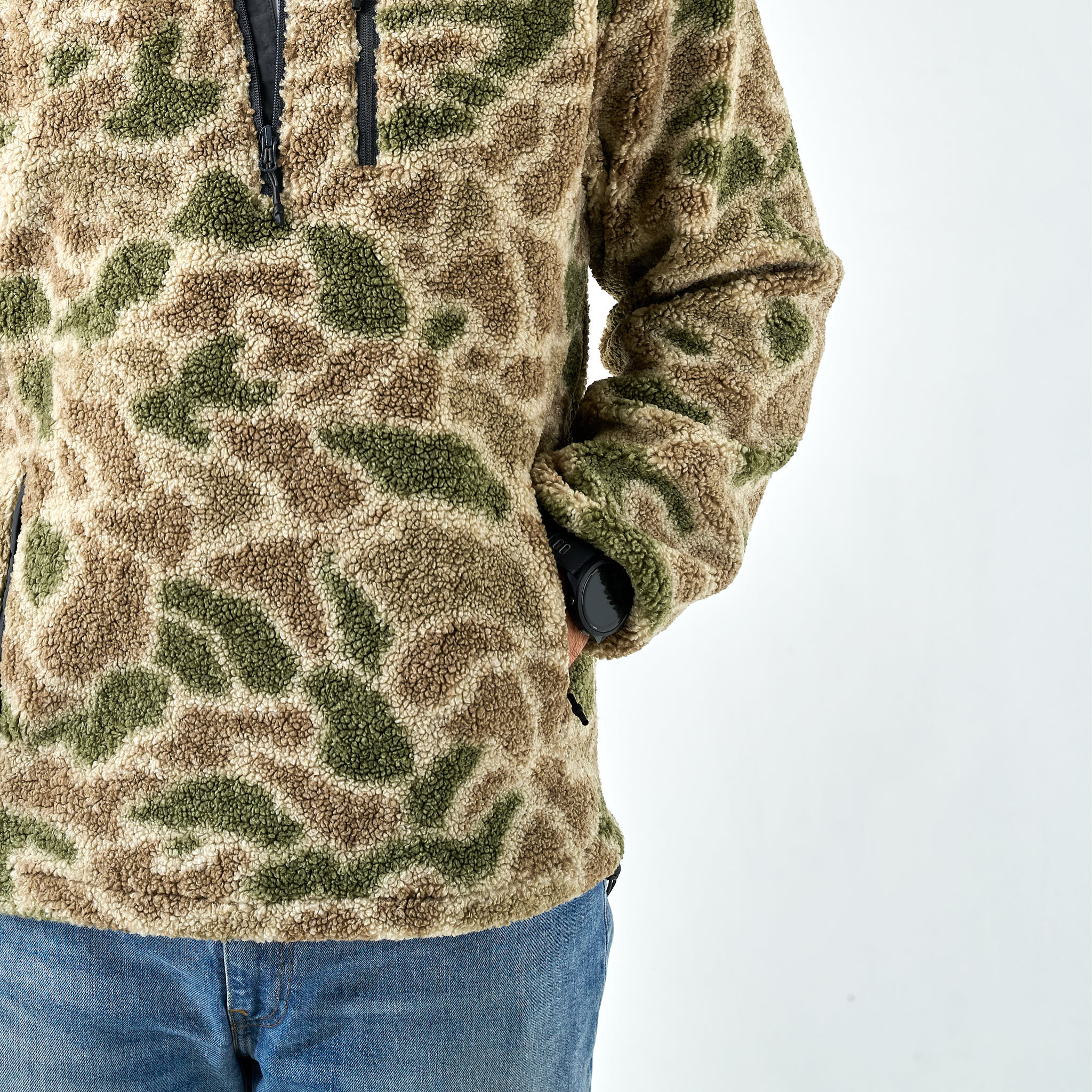 3606-sherpa-quarter-zip-alpine-camo-5.jpg Sherpa - Quarter Zip - Alpine Camo