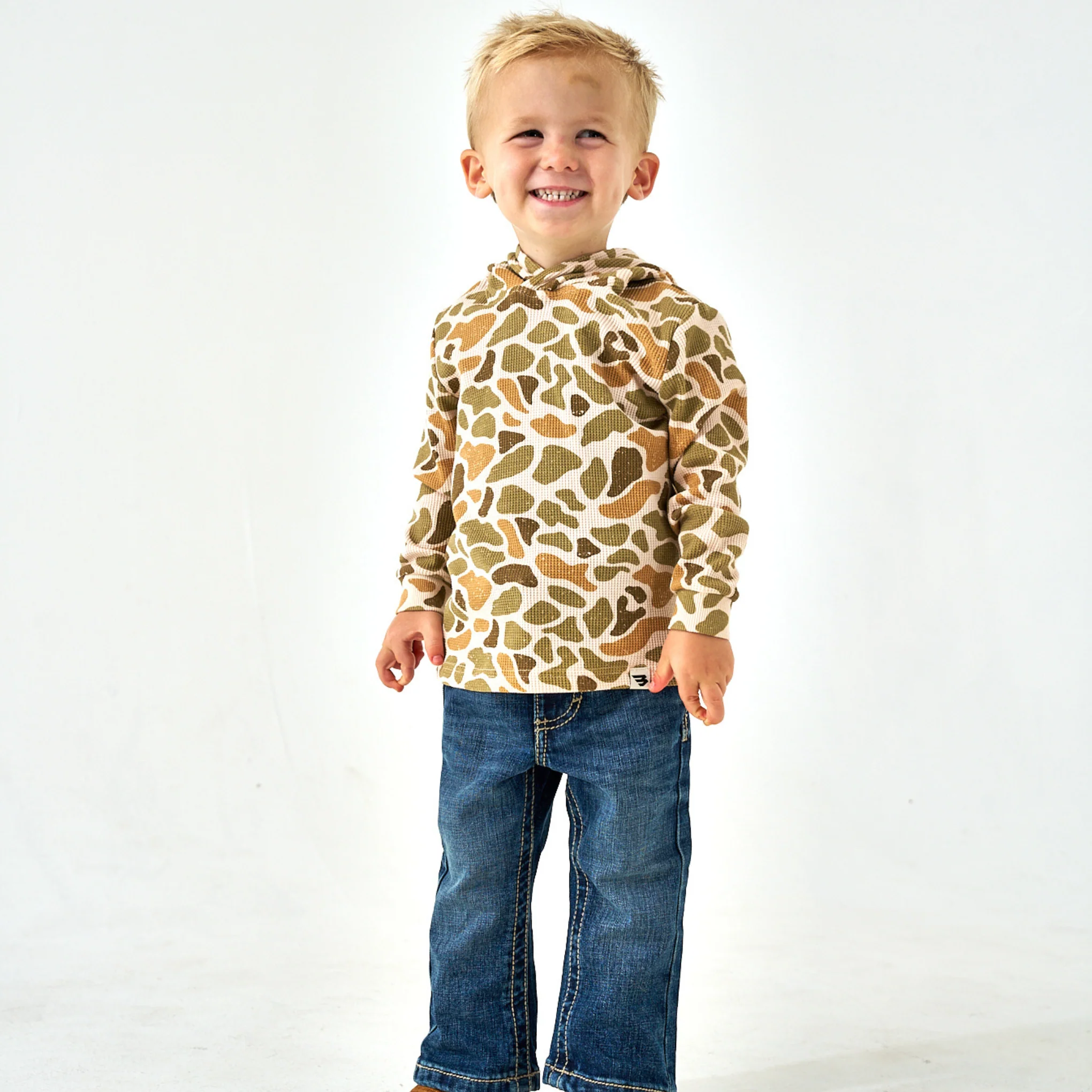 Youth Thermal Hoodie - Venado Camo