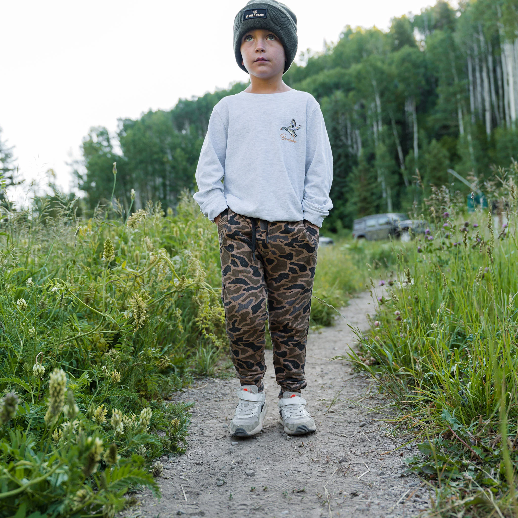 Youth Fleece Jogger - Gauge Camo