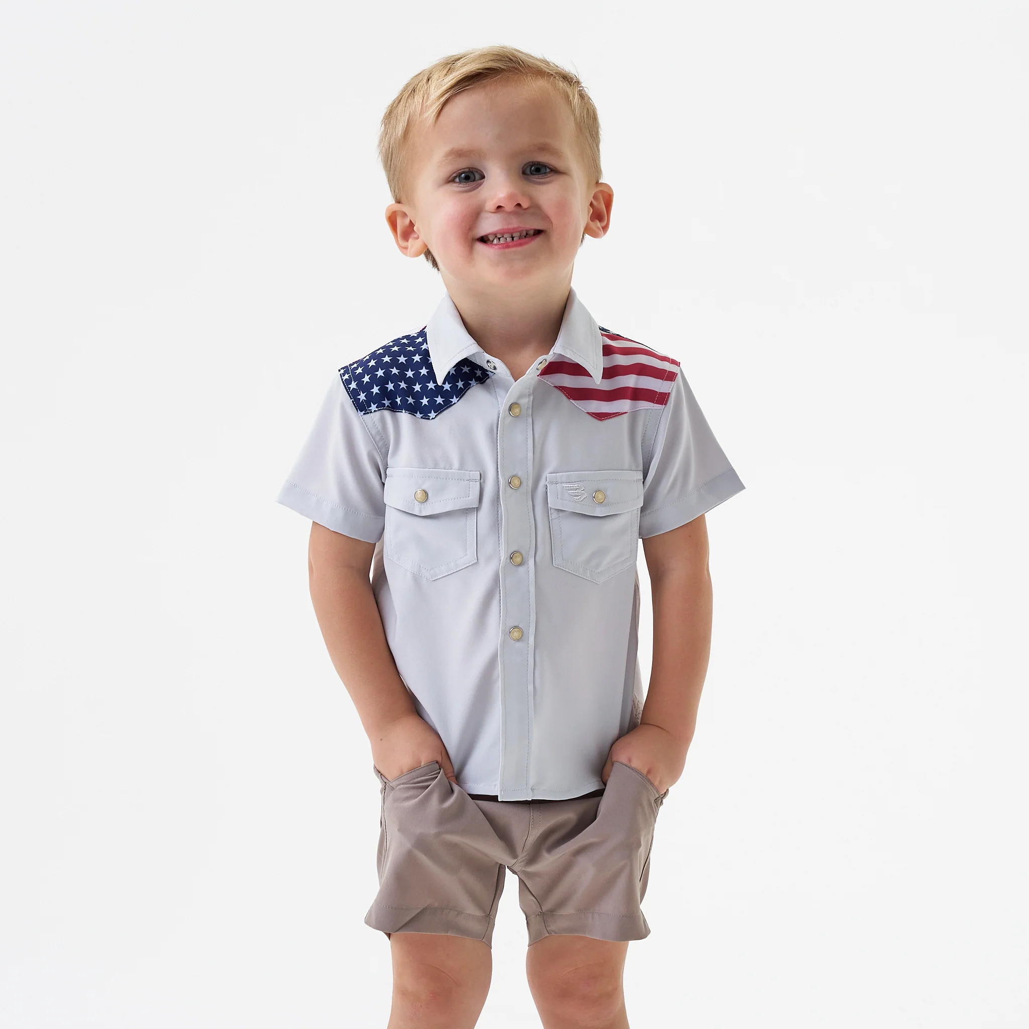365-youth-performance-western-shirt-all-american-1.webp Youth Performance Western Shirt - All American