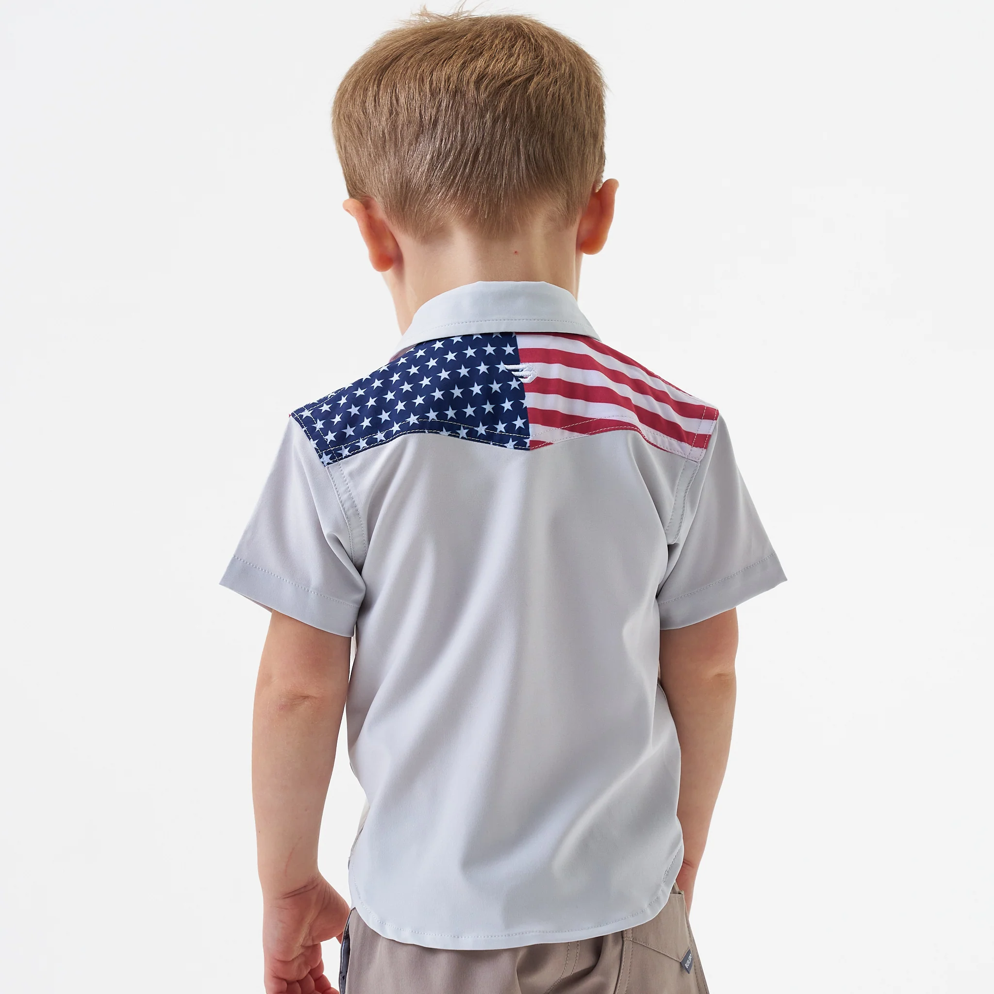 365-youth-performance-western-shirt-all-american-4.webp Youth Performance Western Shirt - All American