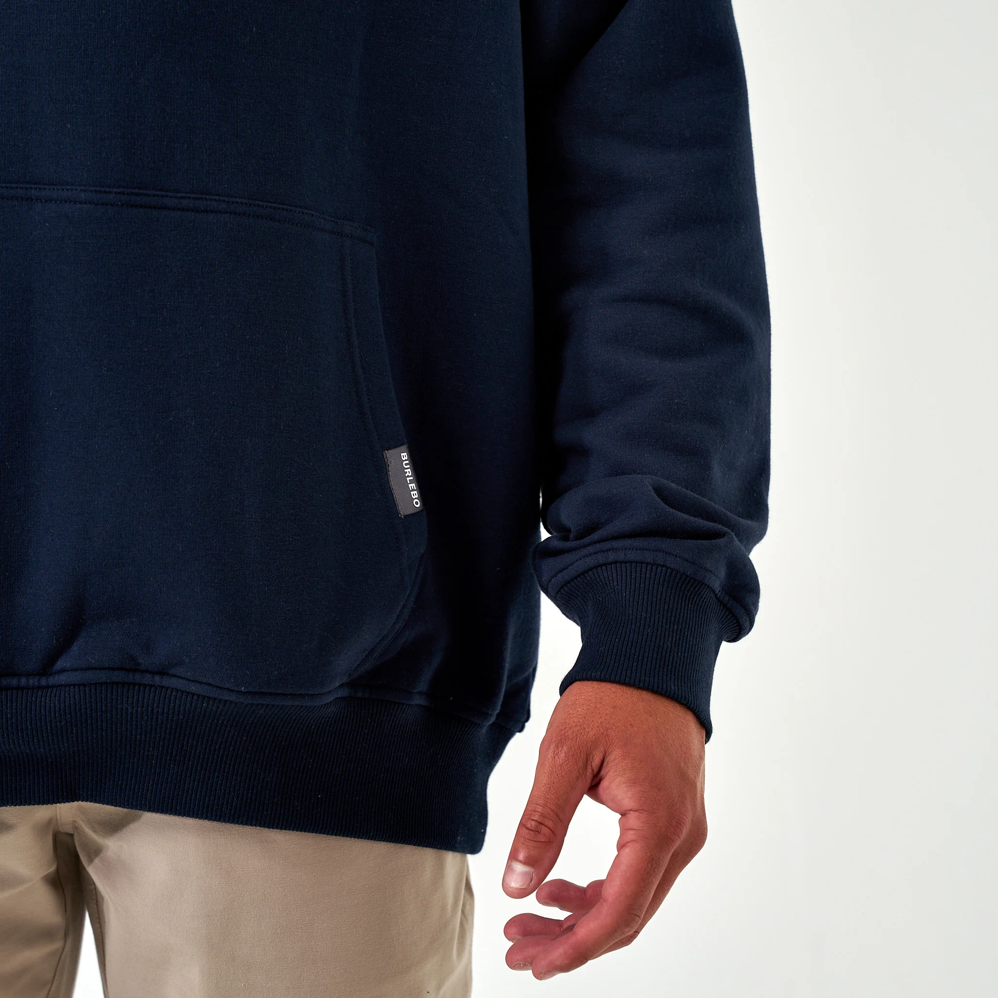 3663-fleece-hoodie-old-school-duck-hunt-navy-5.webp Fleece Hoodie - Old School Duck Hunt - Navy