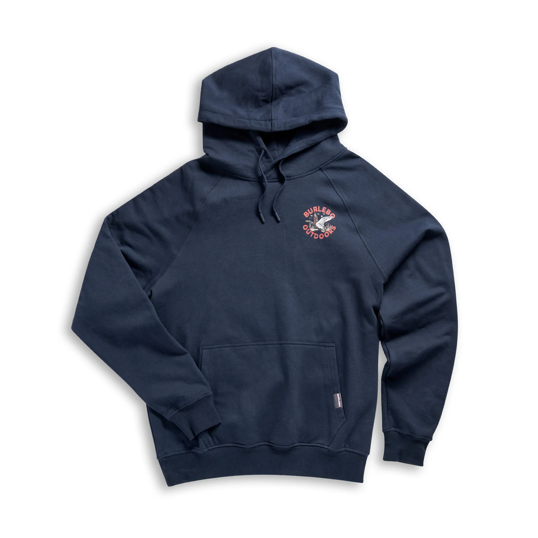 3663-fleece-hoodie-old-school-duck-hunt-navy-7.webp Fleece Hoodie - Old School Duck Hunt - Navy