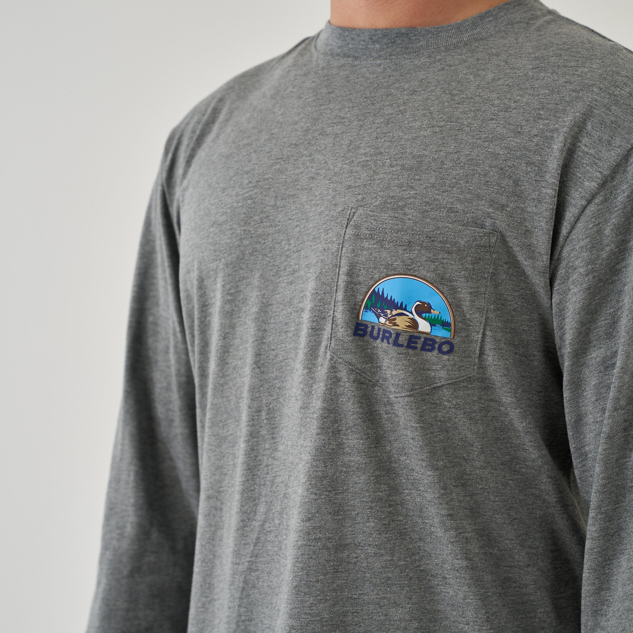 Long Sleeve Tee - Field Companion - Dark Heather Grey