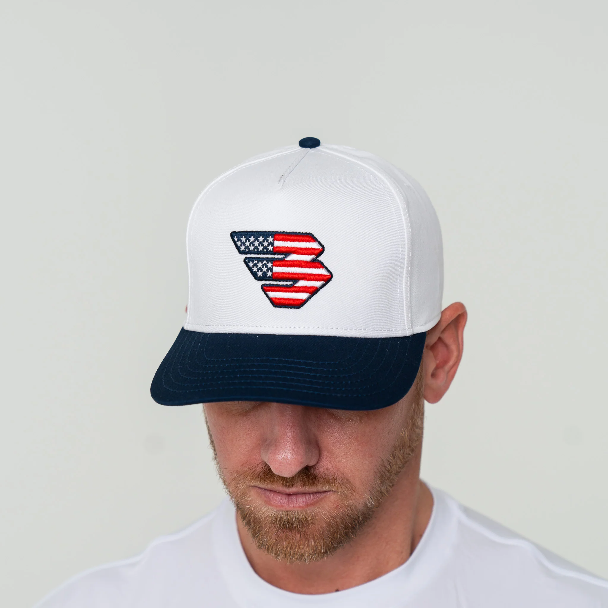 Cap - Patriotic Flying B Logo