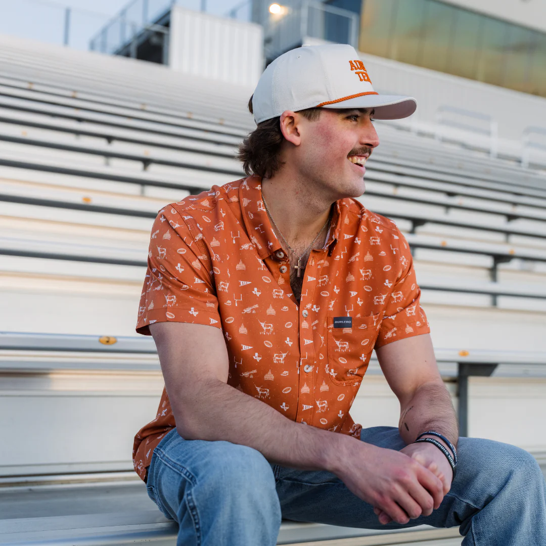 Performance Button Up - Gameday in Austin