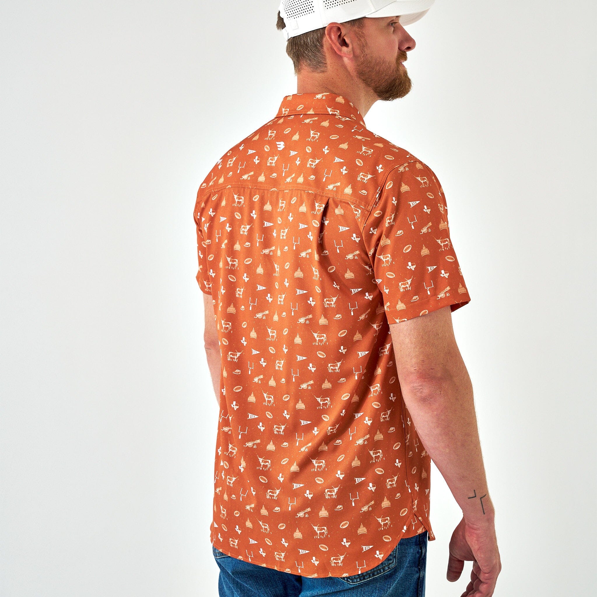 Performance Button Up - Gameday in Austin