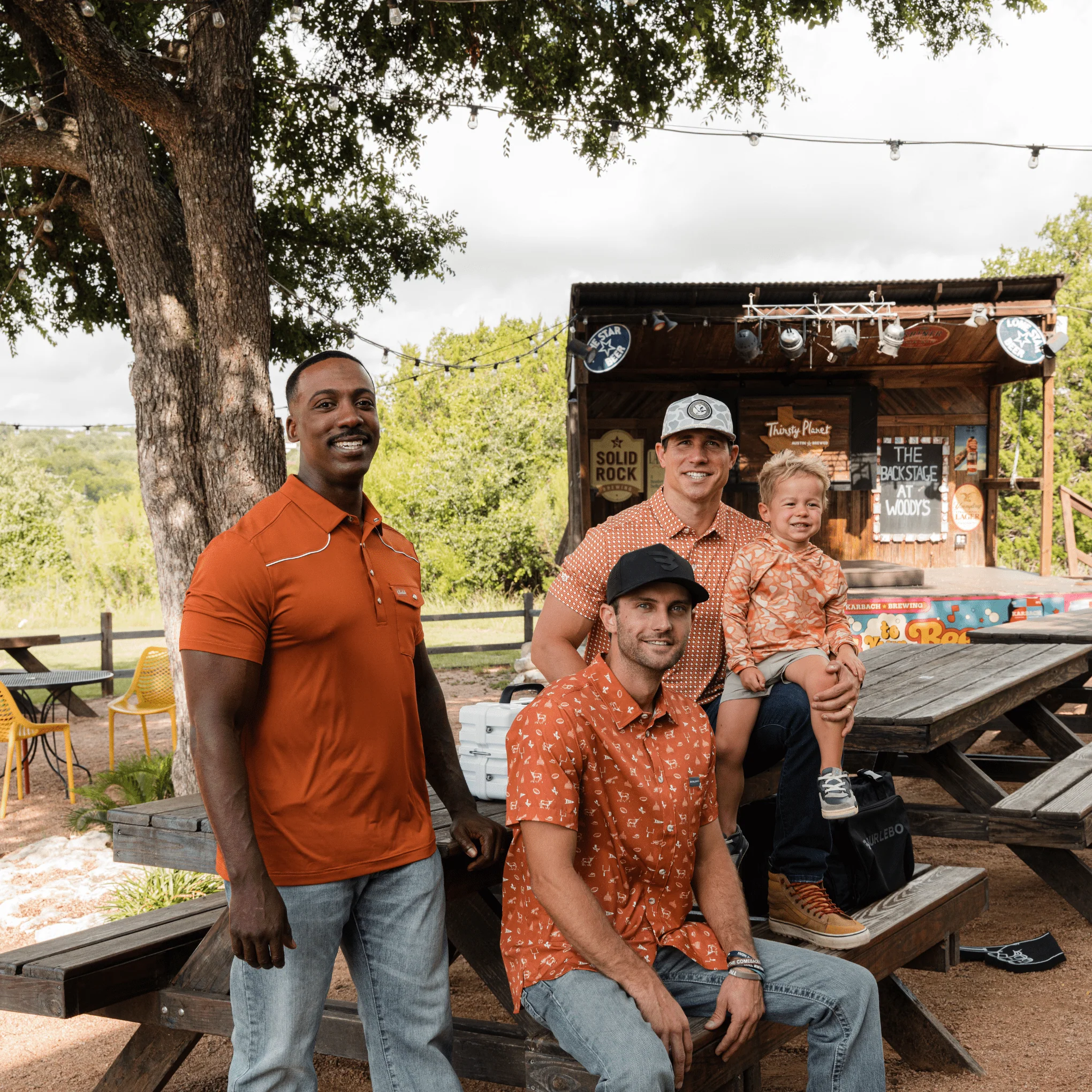 Performance Button Up - Gameday in Austin