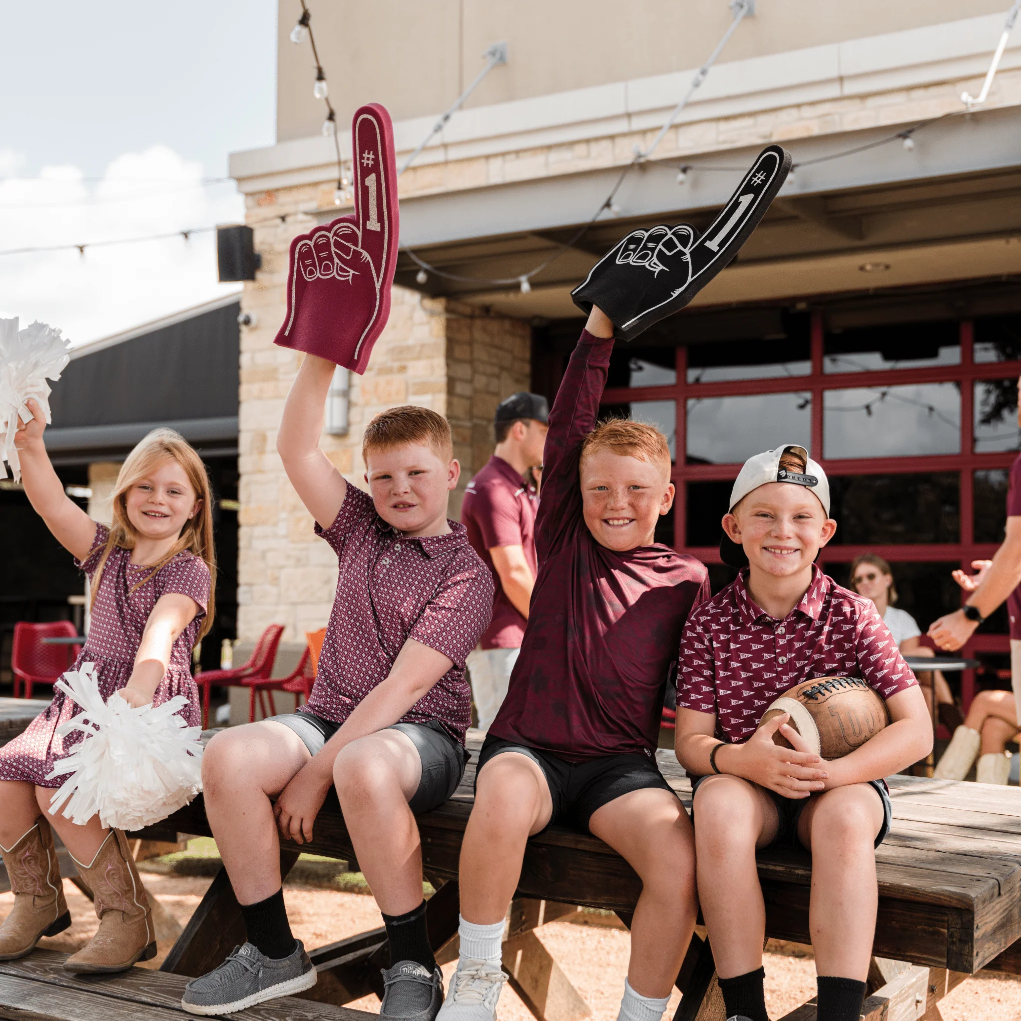 3830-youth-performance-polo-texas-maroon-grey-3.webp Youth Performance Polo - Texas - Maroon & Grey