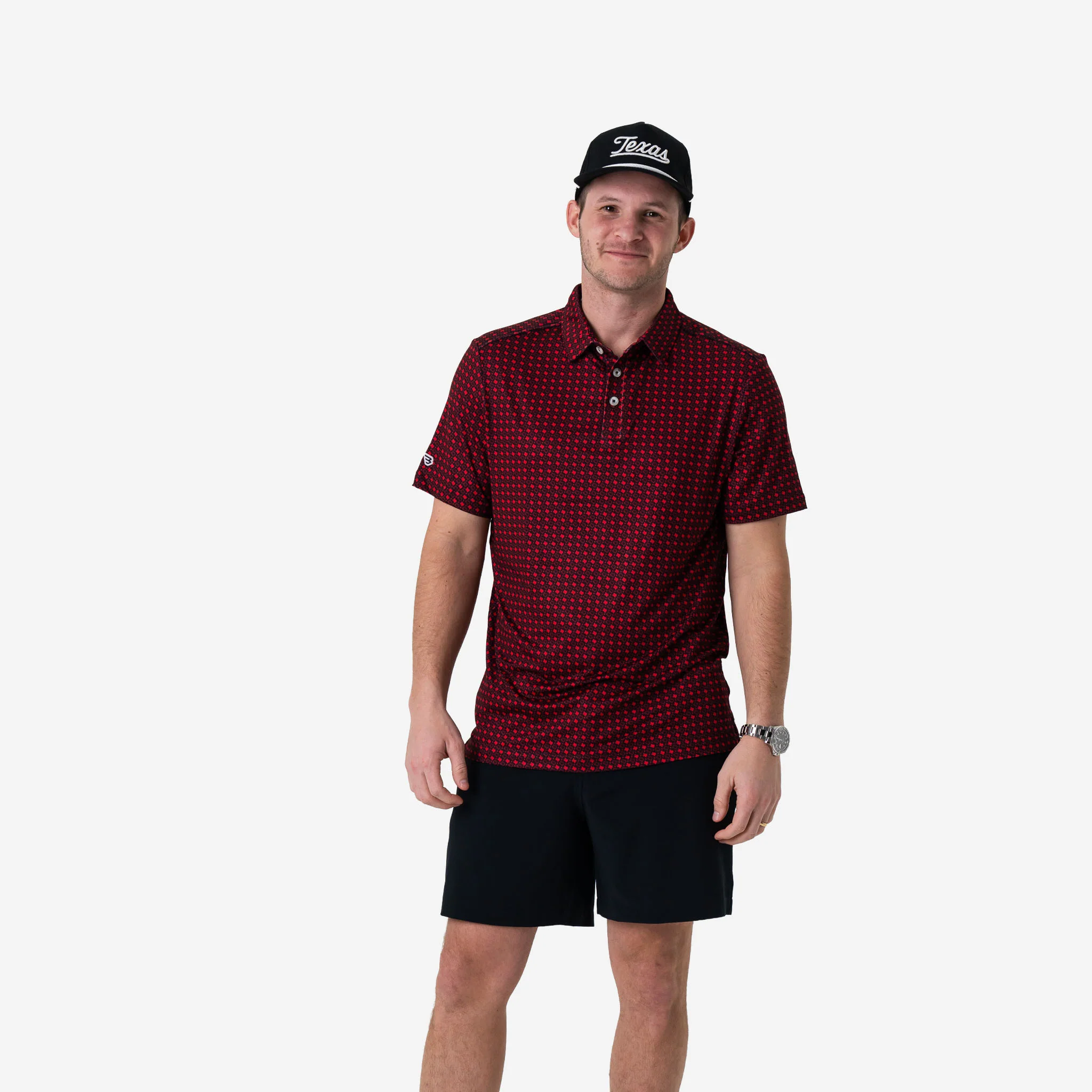 3918-performance-polo-texas-black-red-8.webp Performance Polo - Texas - Black & Red