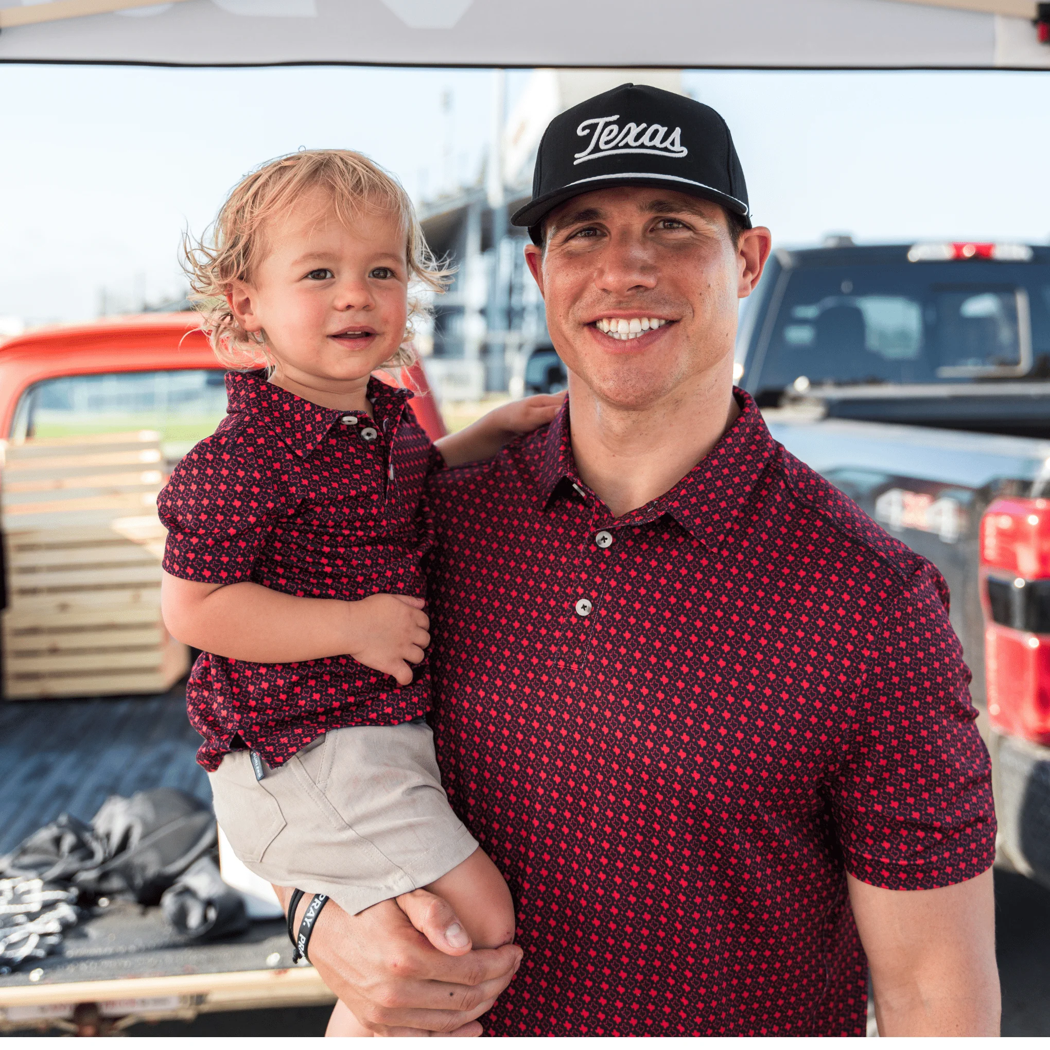 3924-youth-performance-polo-texas-black-red-6.webp Youth Performance Polo - Texas - Black & Red
