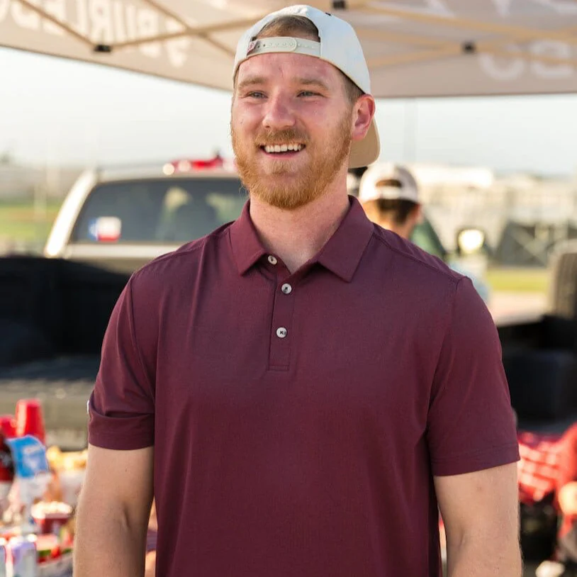 3952-performance-polo-heather-maroon-2.webp Performance Polo - Heather Maroon
