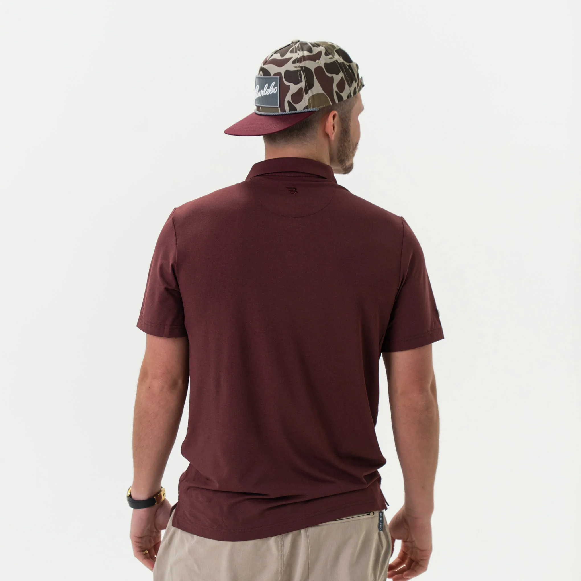 3952-performance-polo-heather-maroon-4.webp Performance Polo - Heather Maroon