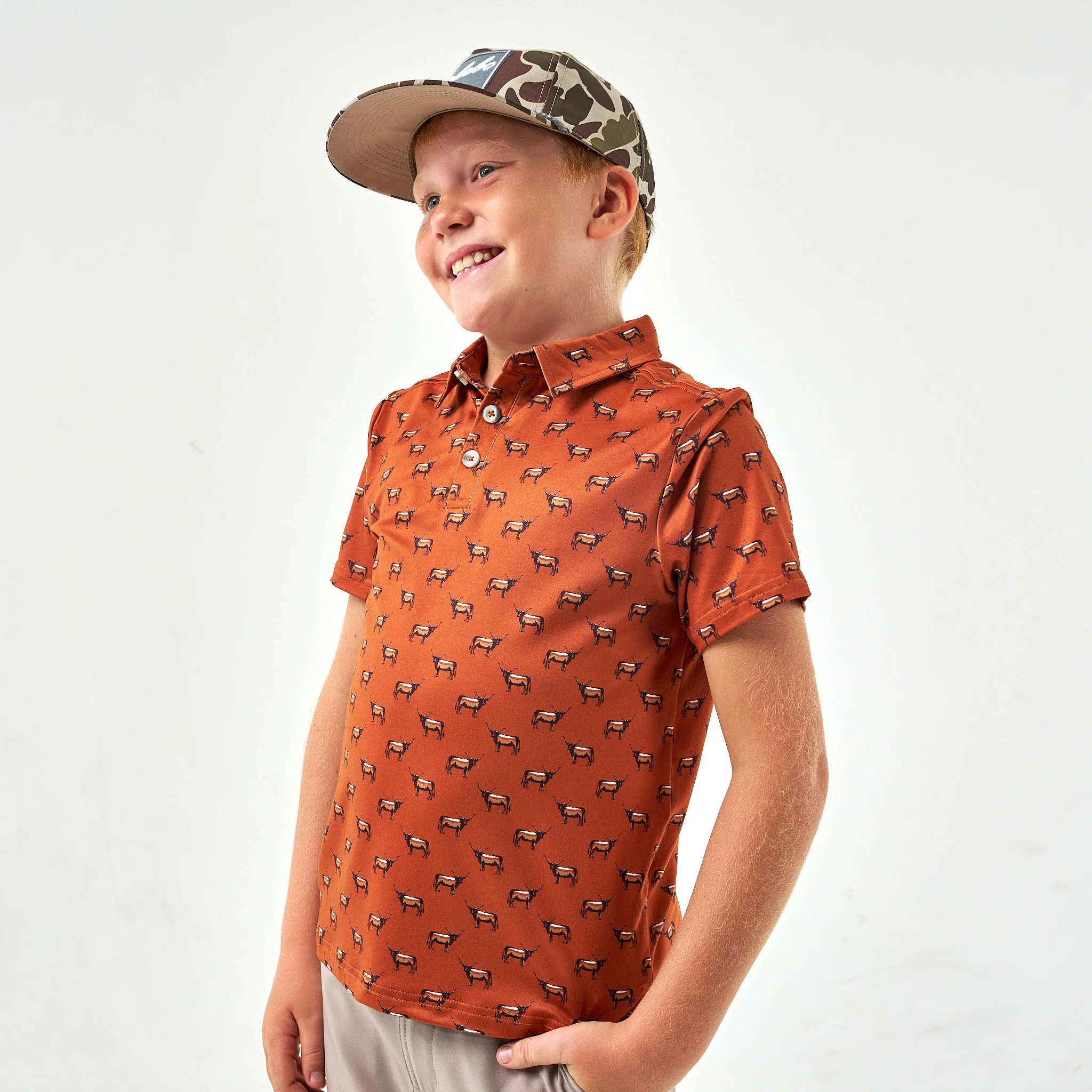3964-youth-performance-polo-cattle-drive-1.webp Youth Performance Polo - Cattle Drive