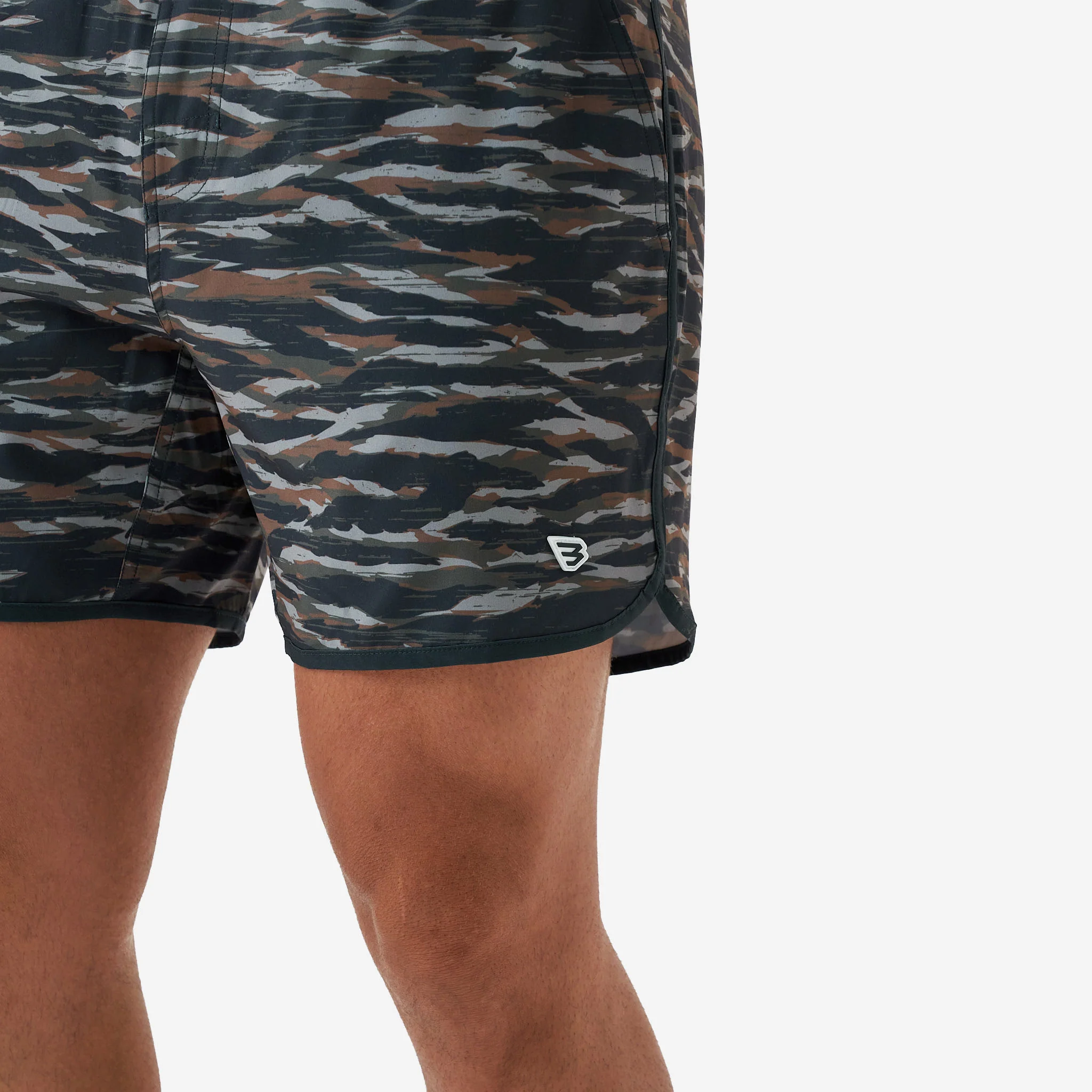 Swim Trunk - Tiger Stripe Camo - Wetland
