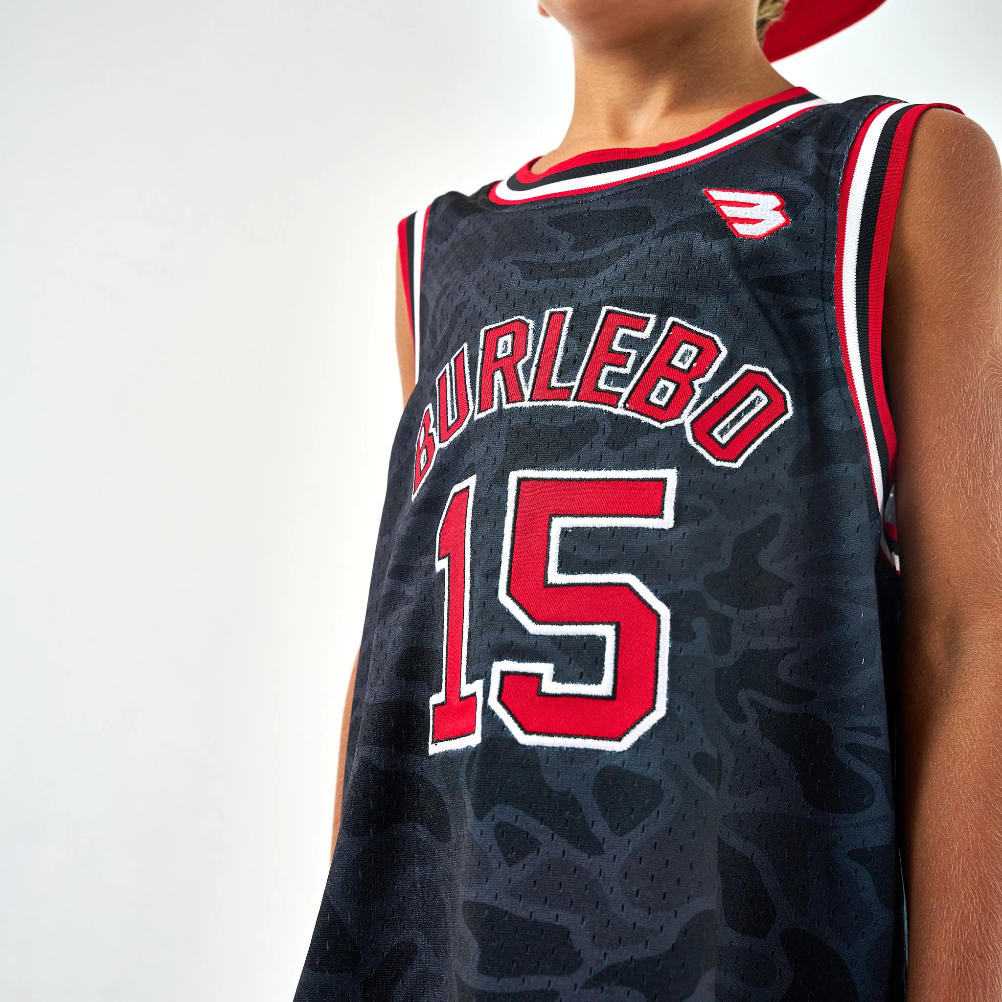 Youth - Jersey - Black Camo