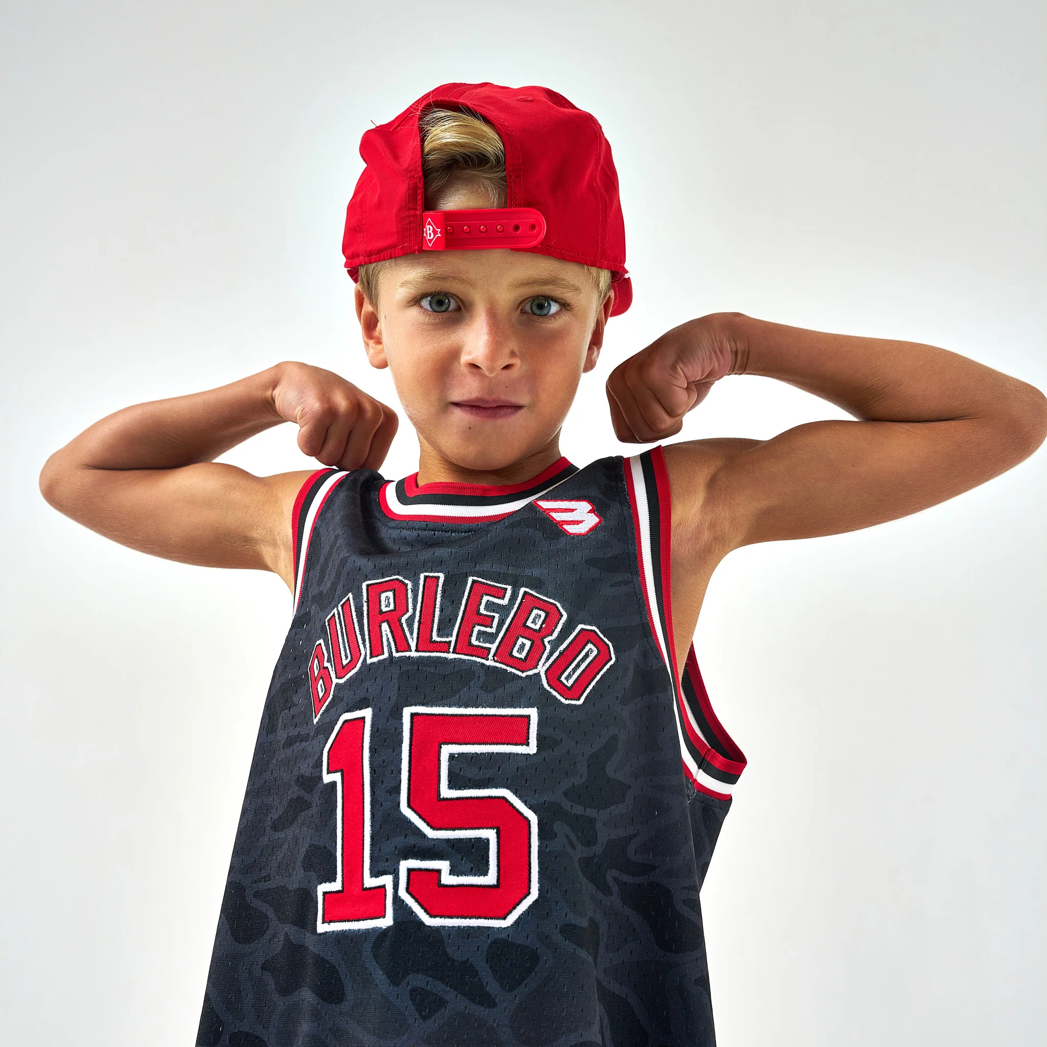 Youth - Jersey - Black Camo