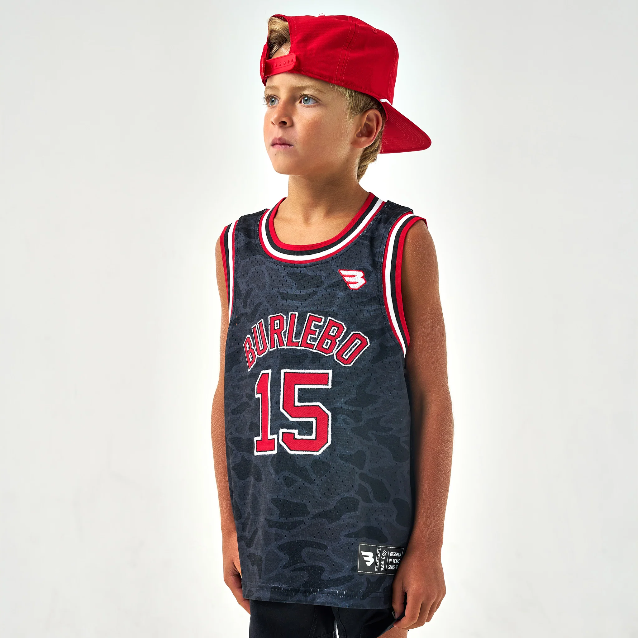 Youth - Jersey - Black Camo