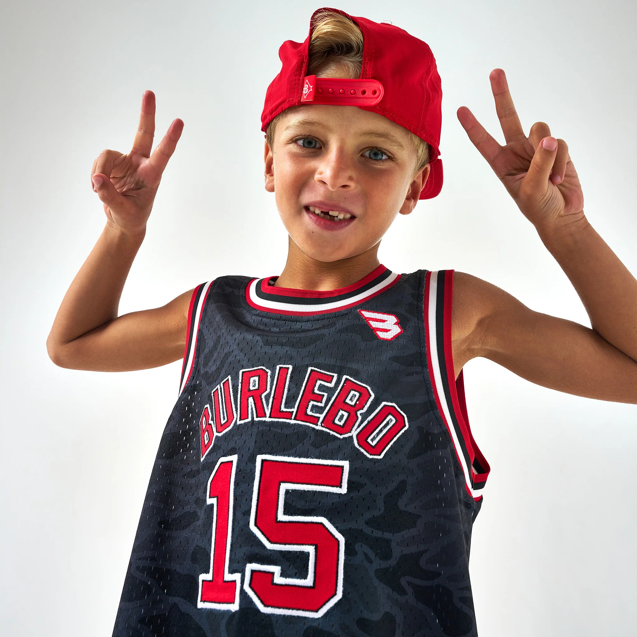 Youth - Jersey - Black Camo