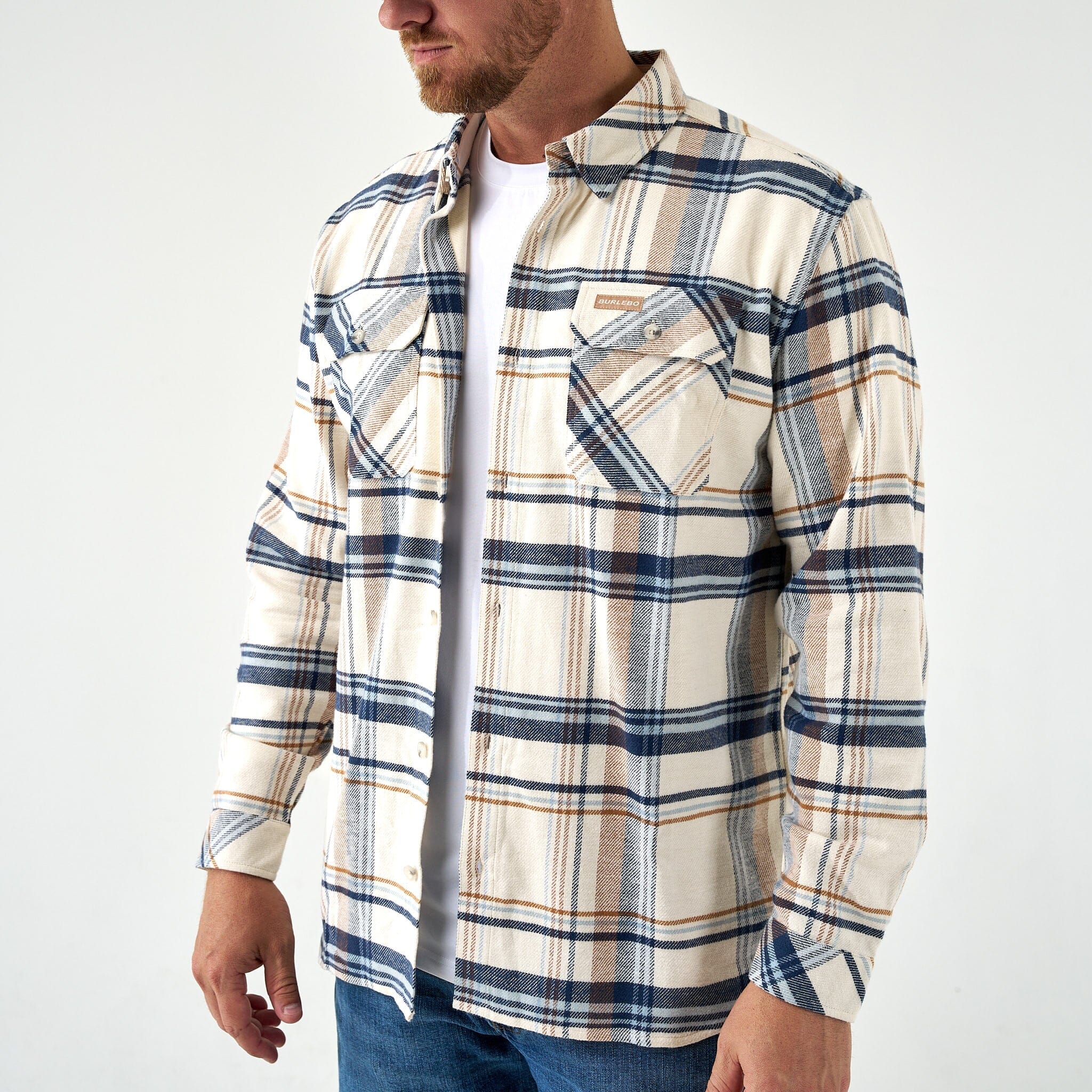 4044-flannel-shirt-cream-1.jpg Flannel Shirt - Cream