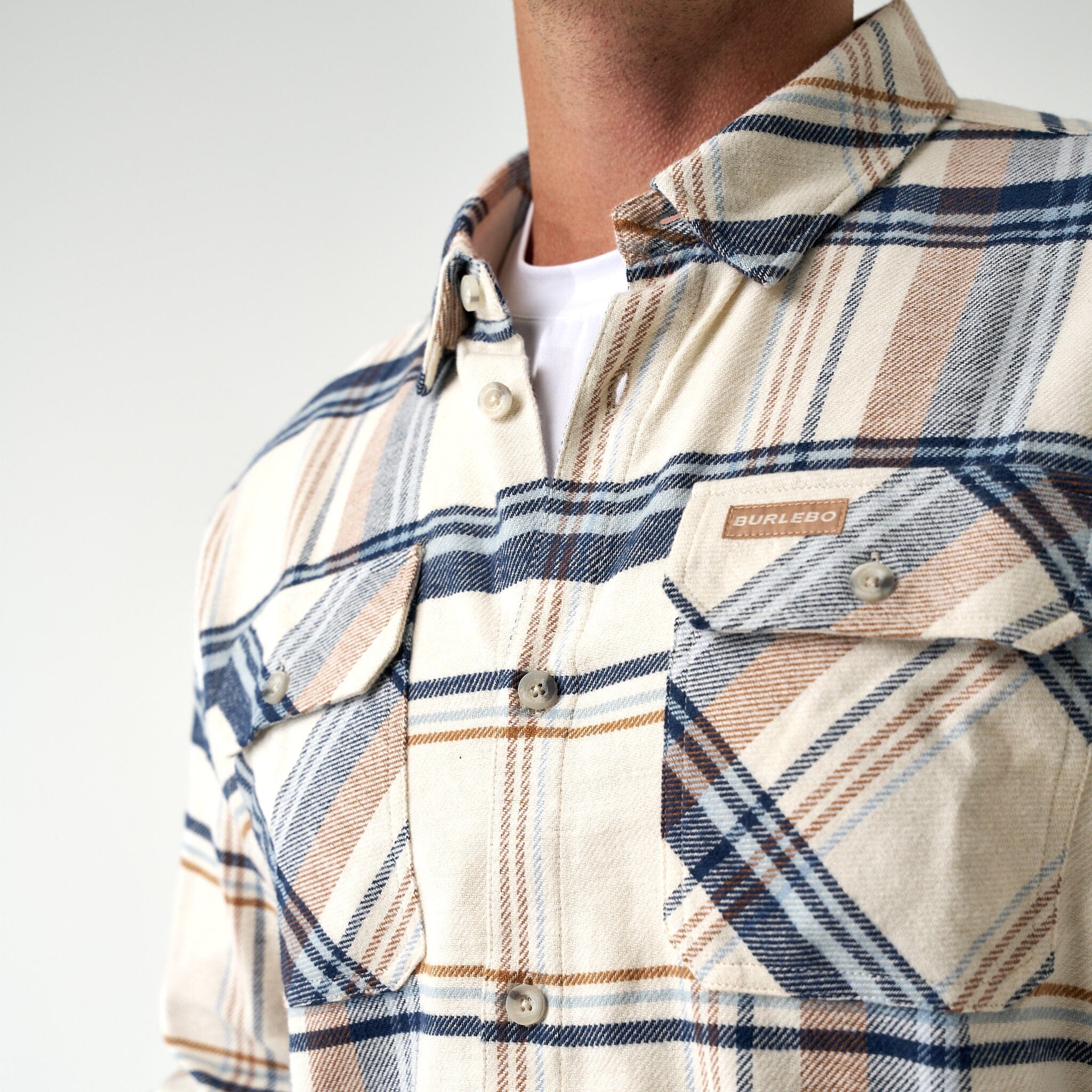 Flannel Shirt - Cream