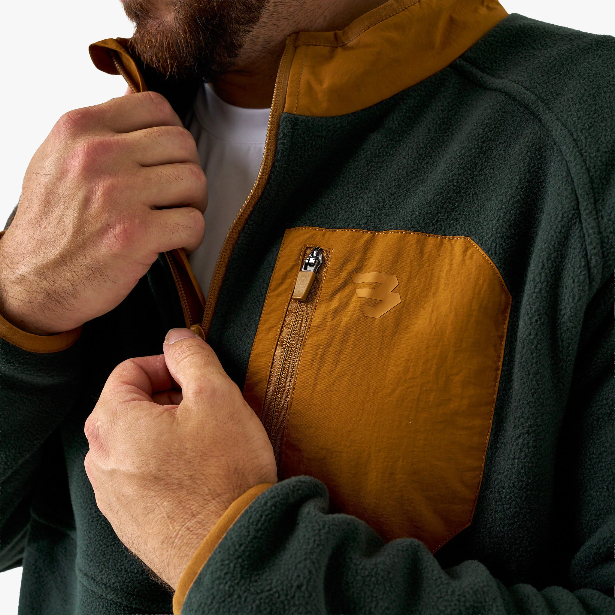 Micro Fleece - Dark Olive