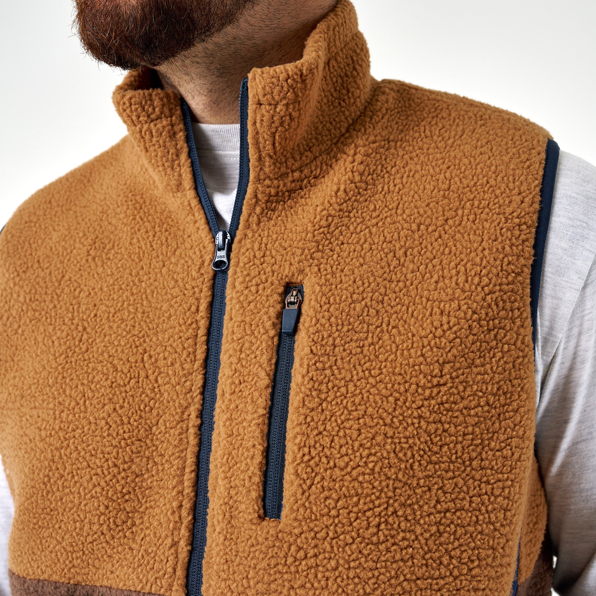 Montana Vest - Multi Brown