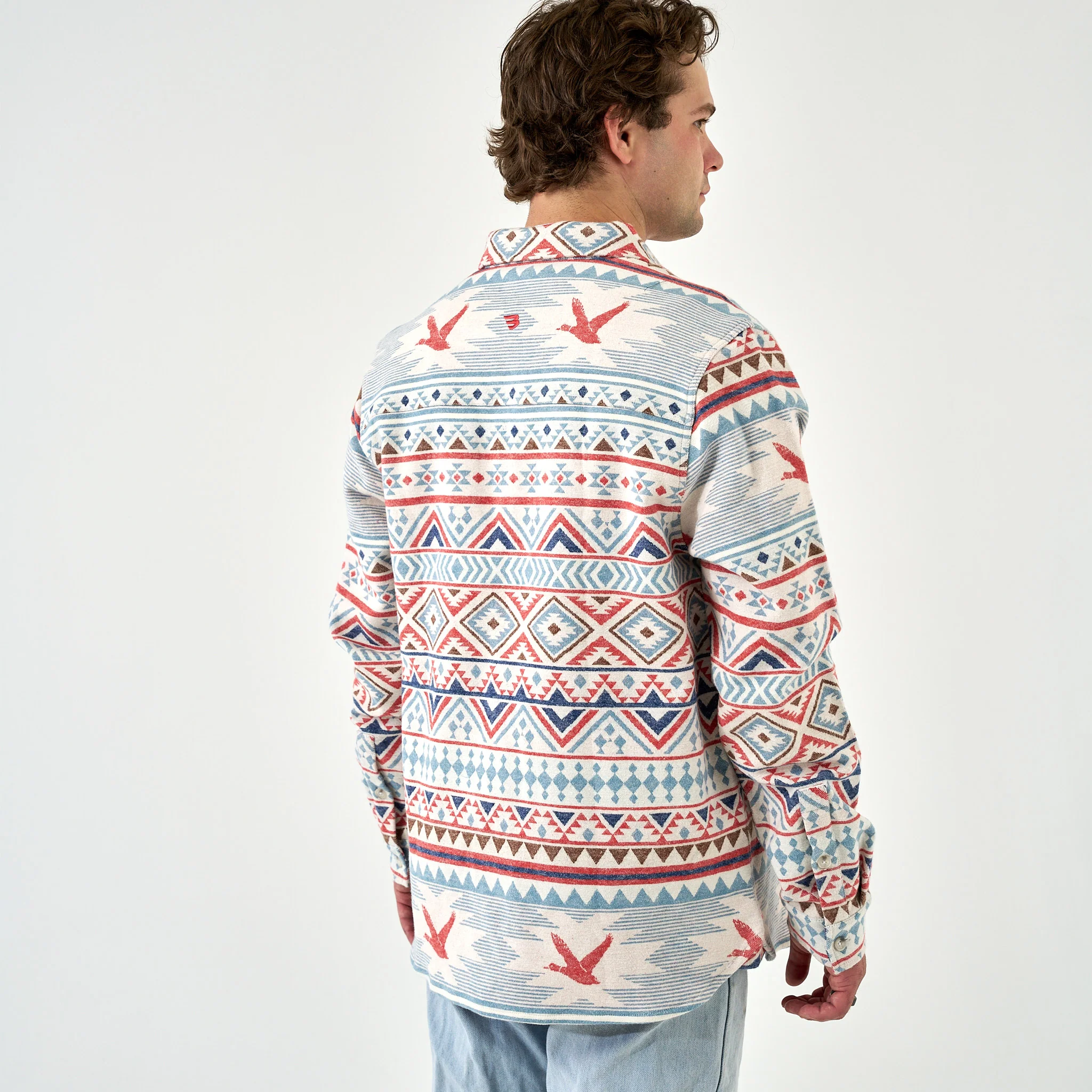 Vintage Heavyweight Flannel - Flying Duck Aztec
