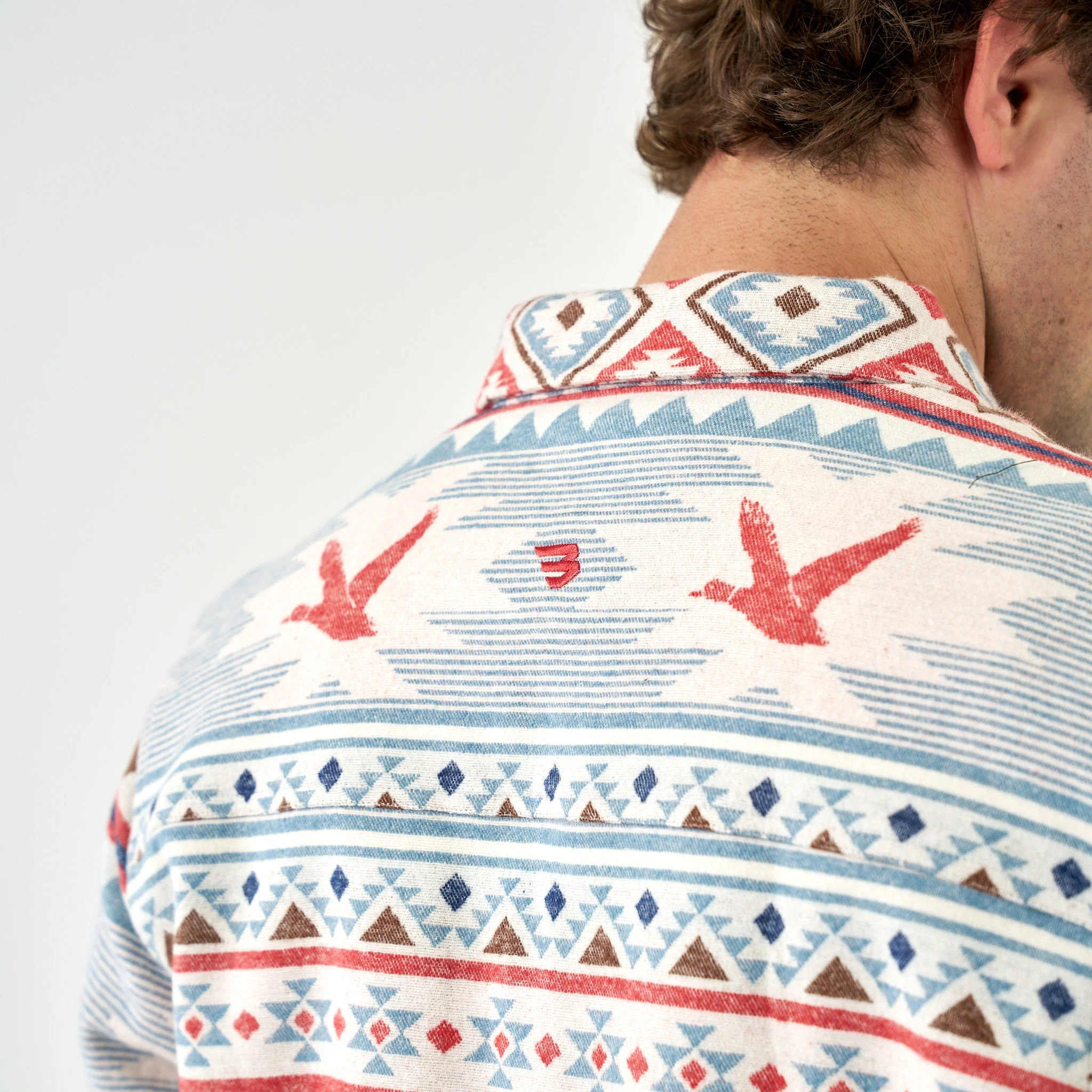 Vintage Heavyweight Flannel - Flying Duck Aztec