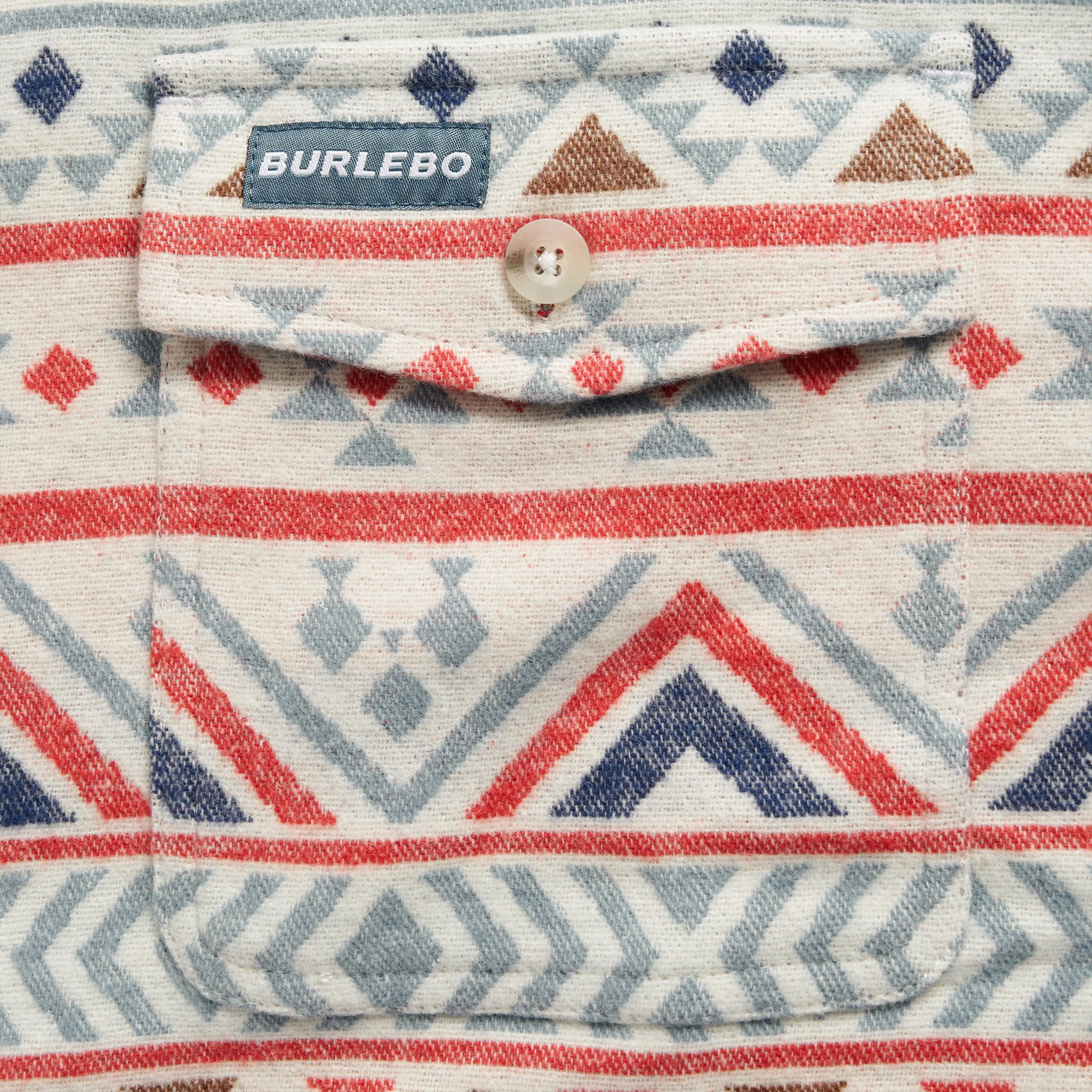 Vintage Heavyweight Flannel - Flying Duck Aztec