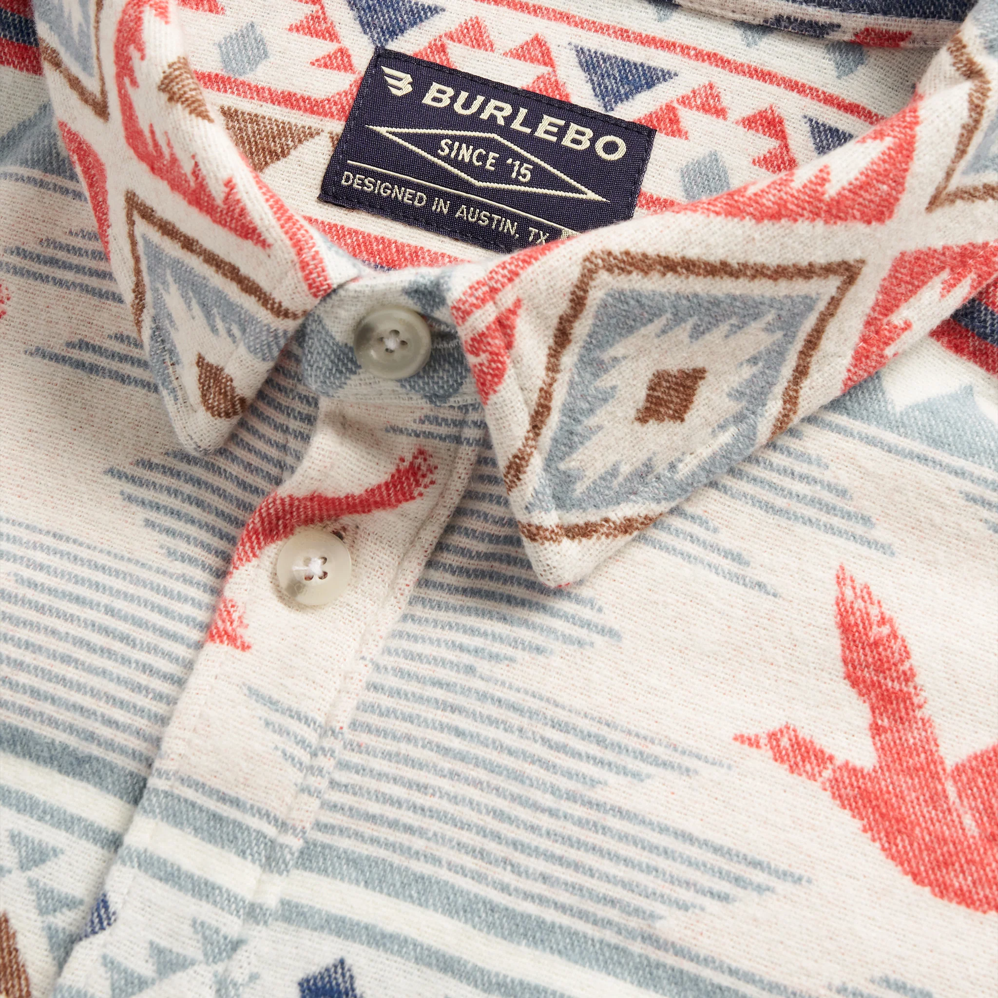 Vintage Heavyweight Flannel - Flying Duck Aztec