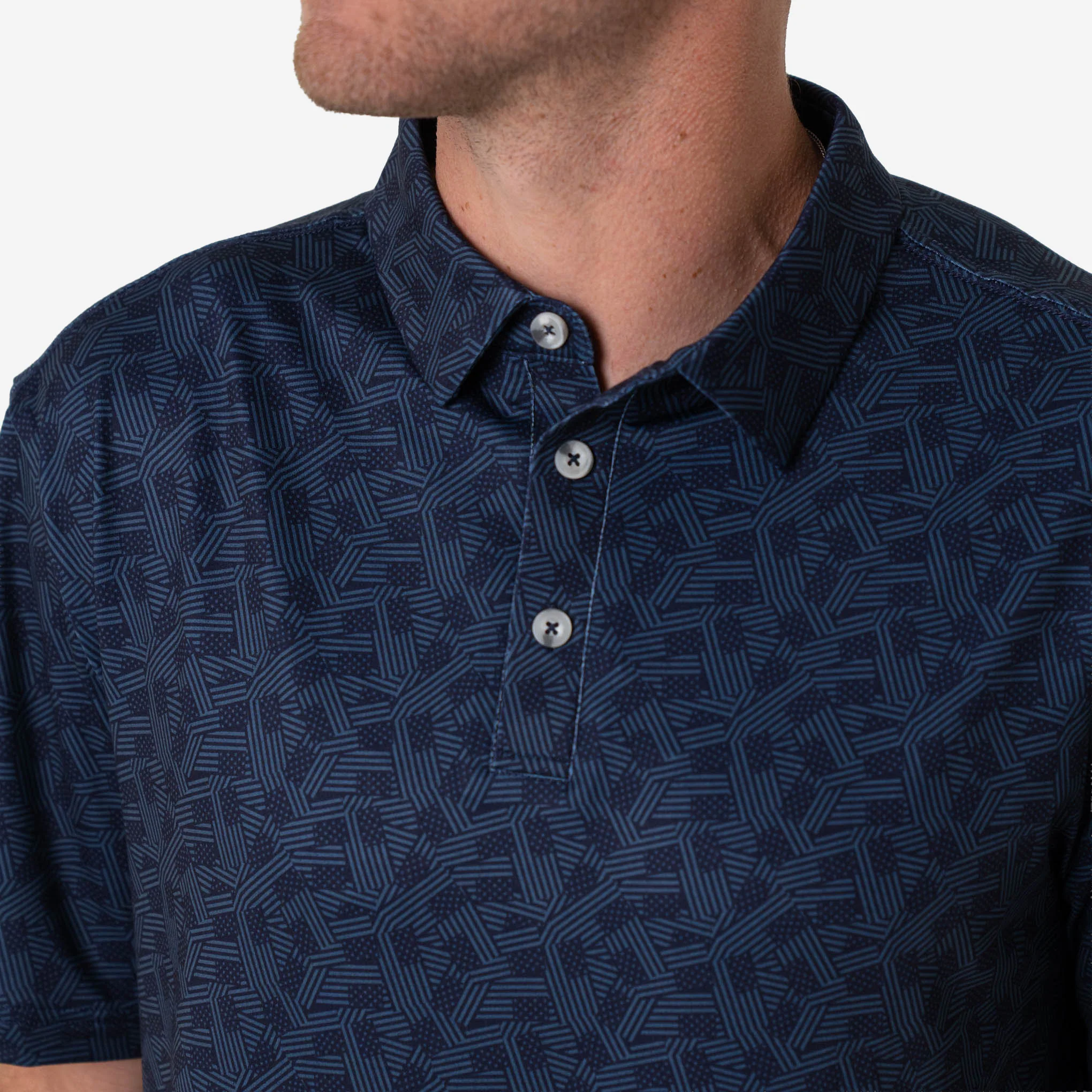 4243-performance-polo-stars-and-stripes-navy-3.webp Performance Polo - Stars and Stripes - Navy