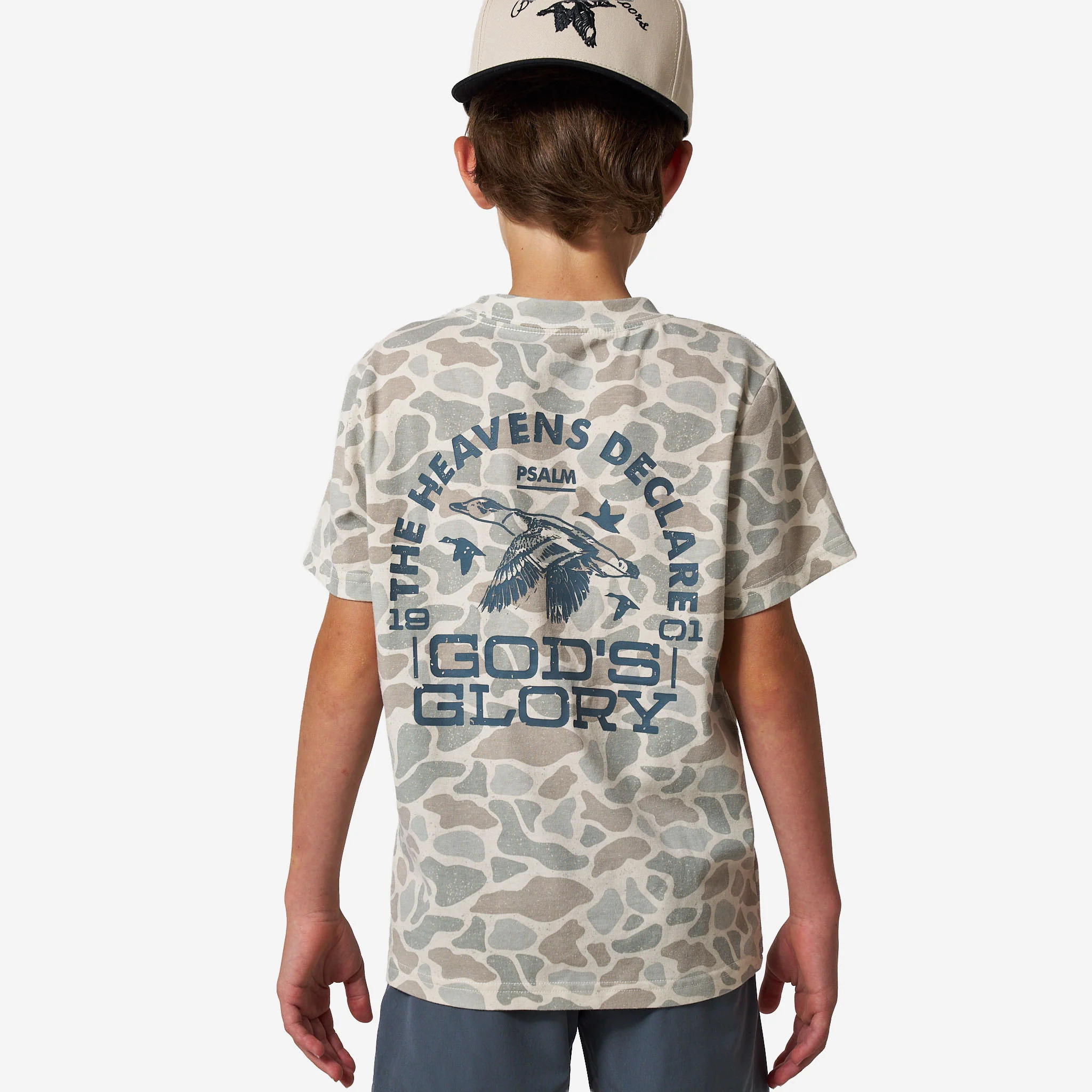 4381-youth-vintage-washed-tee-god-s-glory-classic-deer-camo-1.webp Youth Vintage Washed Tee - God's Glory - Classic Deer Camo