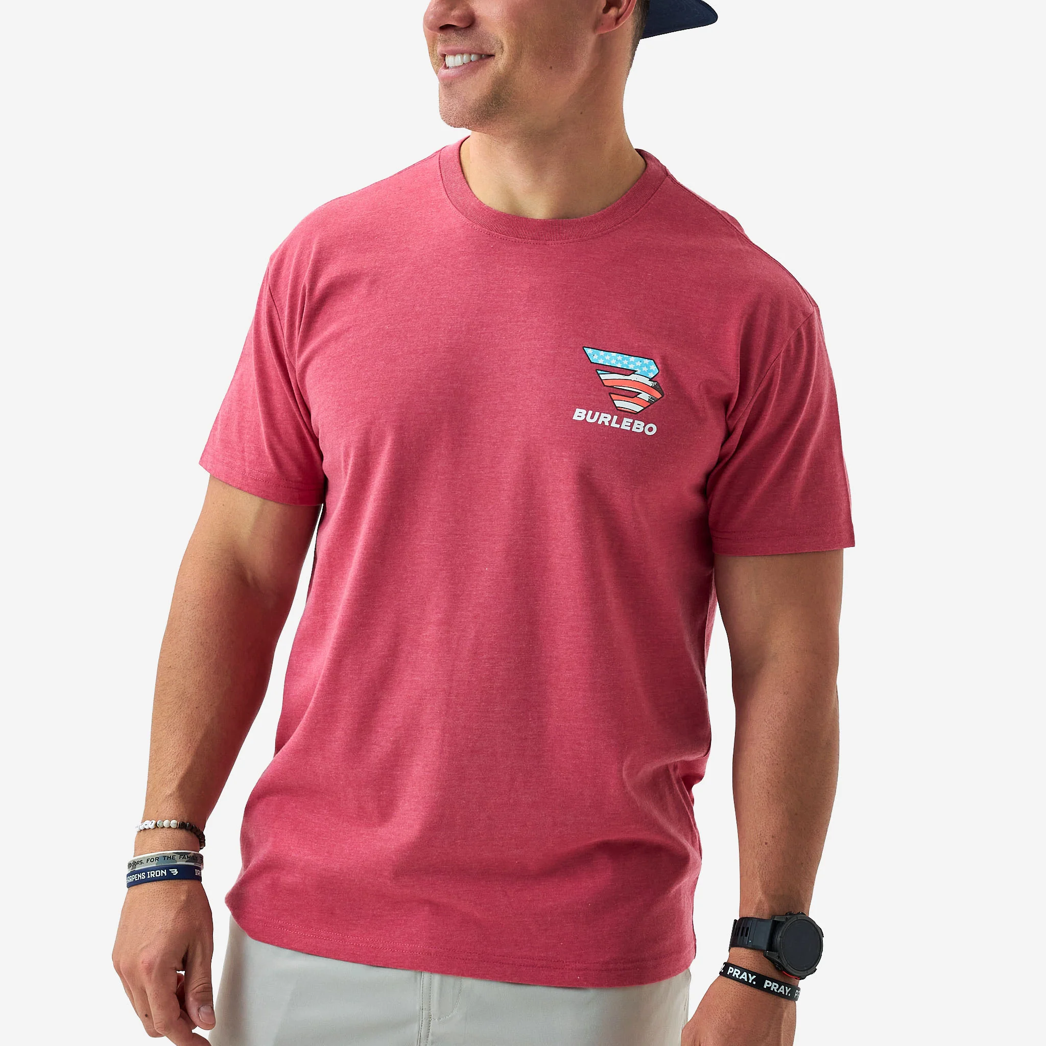 439-short-sleeve-tee-american-dogs-heather-crimson-4.webp Short Sleeve Tee - American Dogs - Heather Crimson