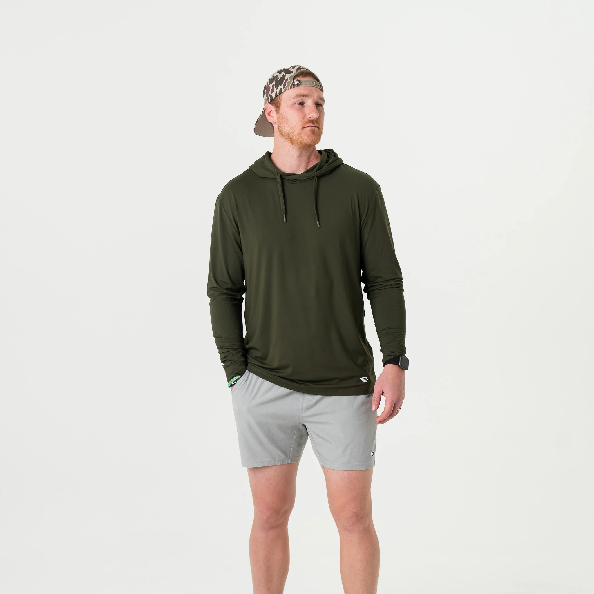 Performance Hoodie - Mallard Green