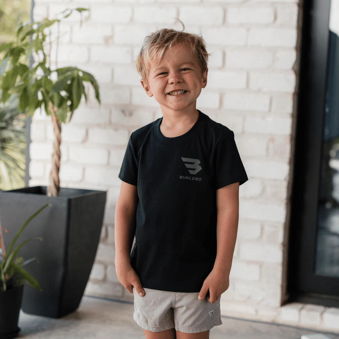 Youth Short Sleeve Tee - Proverbs 27:17 - Black