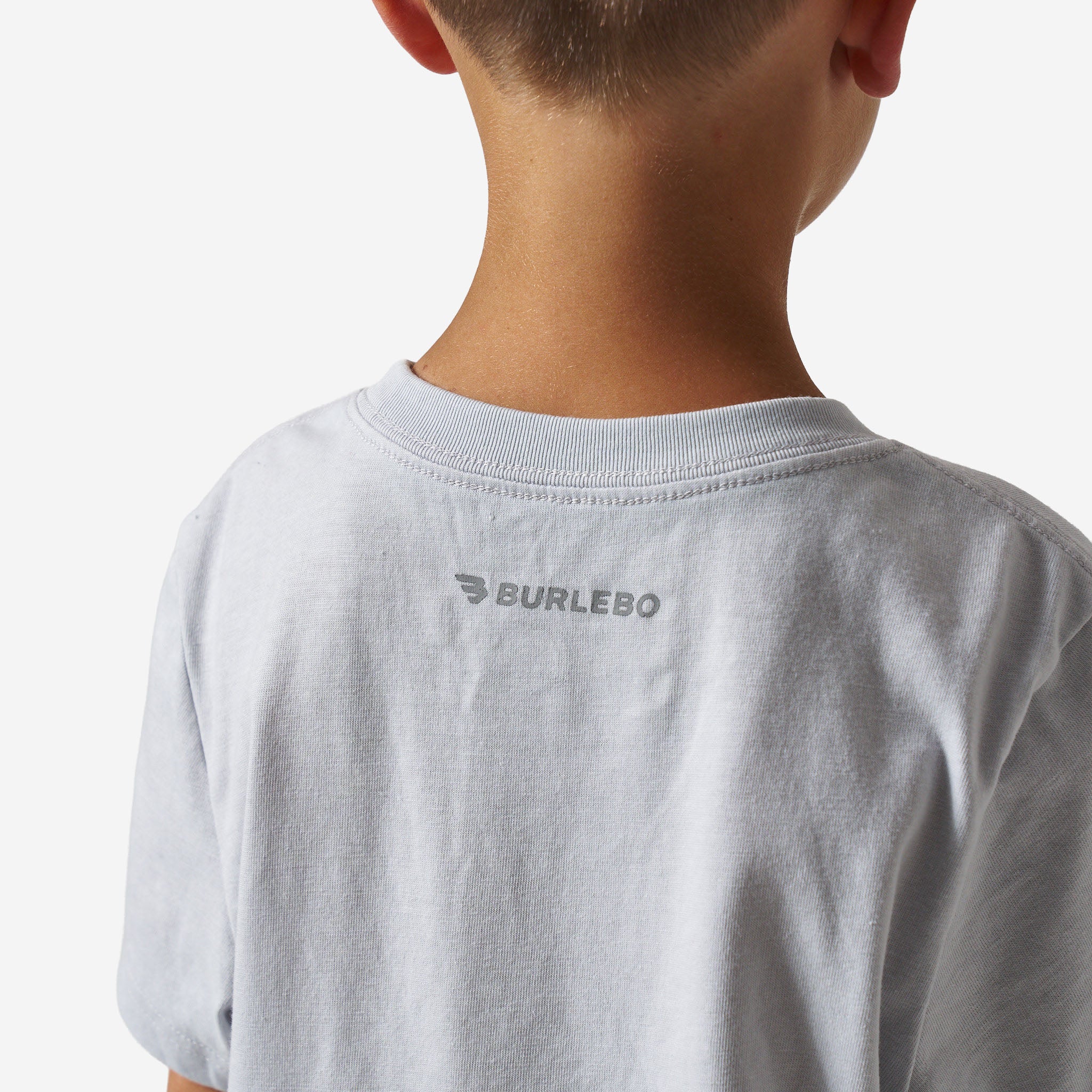 Youth Vintage Washed Tee - PRAY - Light Grey