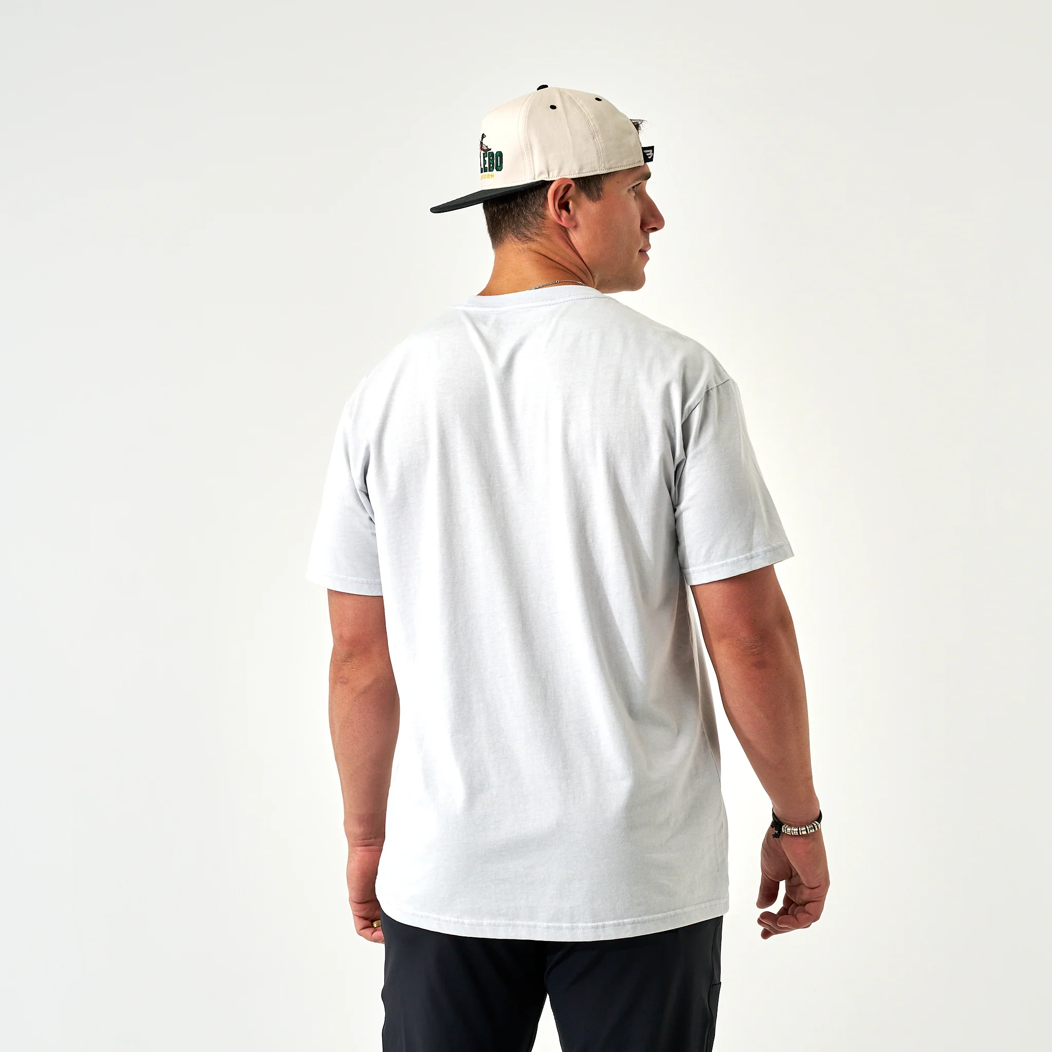 Vintage Washed Tee - Light Grey