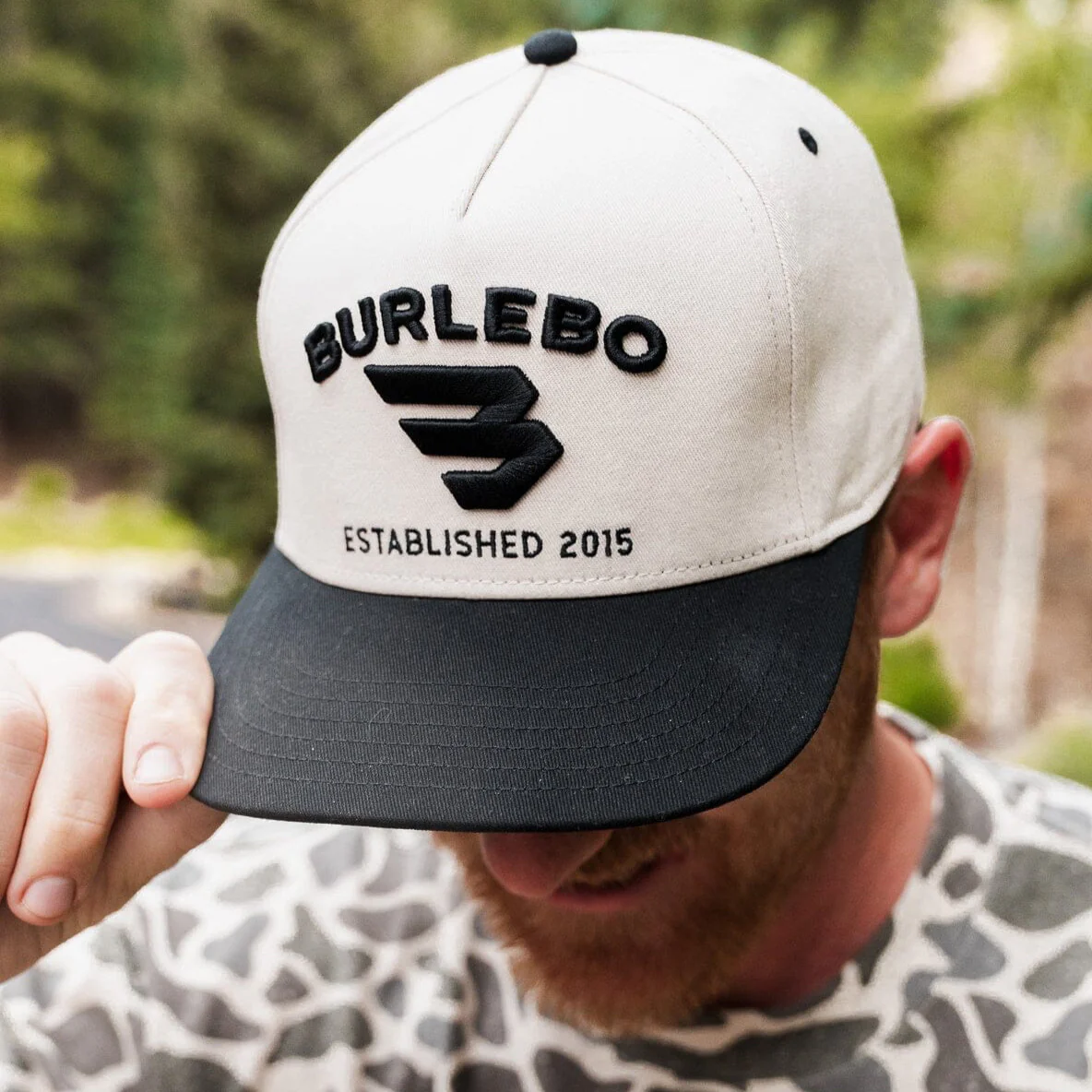 Cap - 3D Flying B Logo - Cream